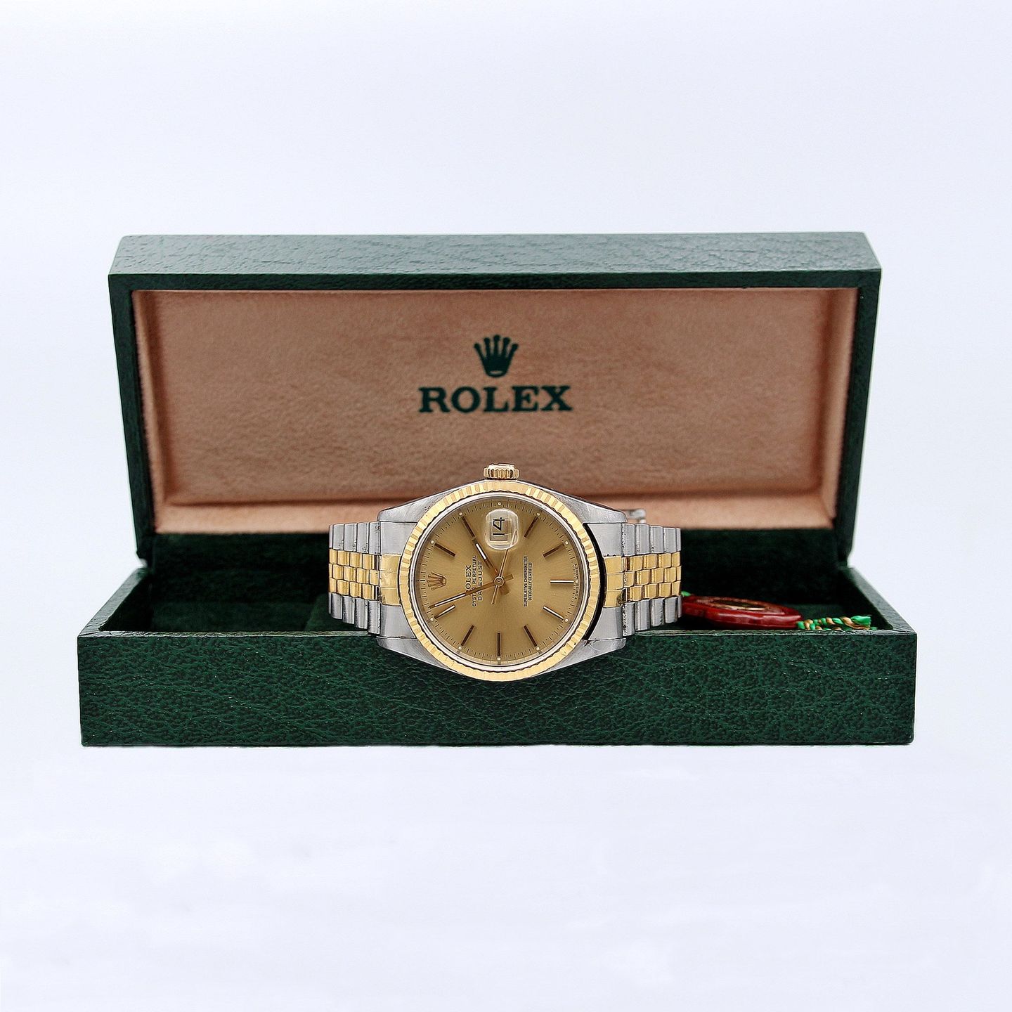 Rolex Datejust 36 16233 (Unknown (random serial)) - 36 mm Gold/Steel case (2/7)