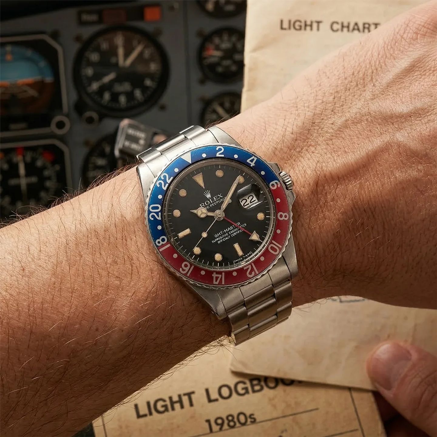 Rolex GMT-Master 16750 (1984) - Black dial 40 mm Steel case (2/8)