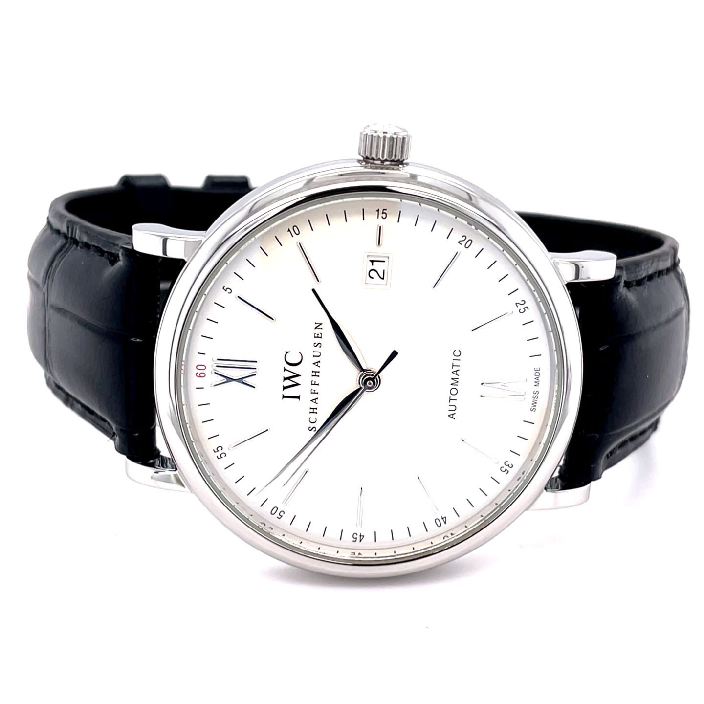 IWC Portofino Automatic IW356501 (2017) - Silver dial 40 mm Steel case (6/8)