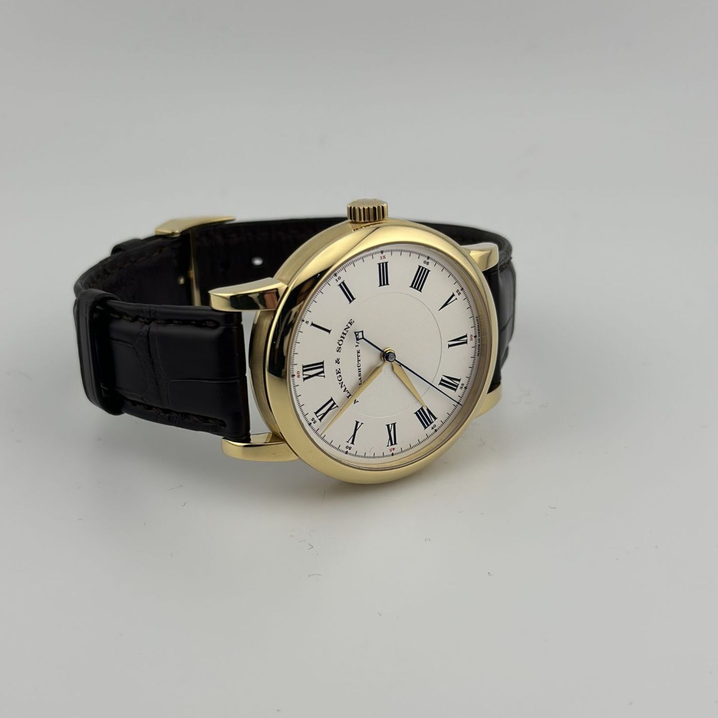 A. Lange & Söhne Richard Lange 232.021 (2007) - White dial 40 mm Yellow Gold case (5/8)