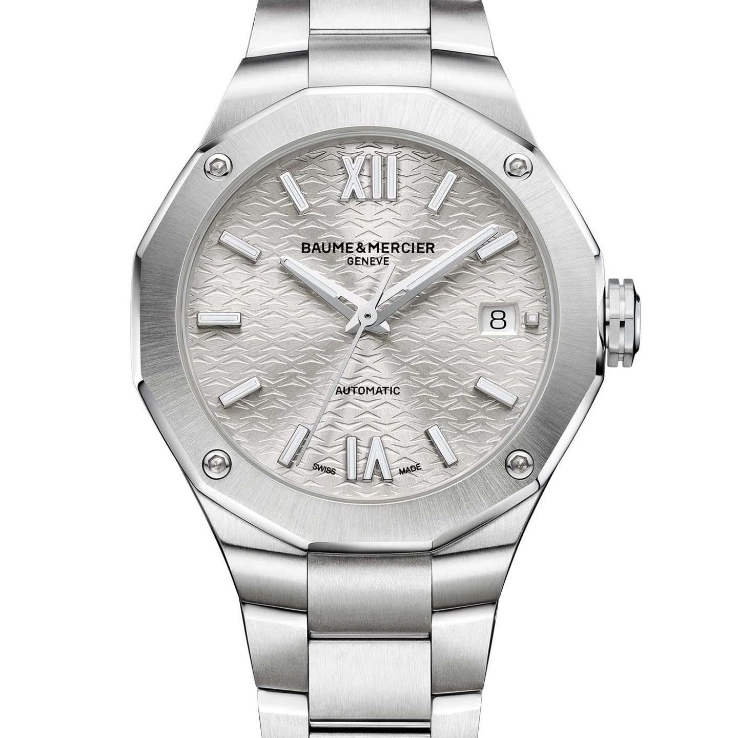 Baume & Mercier Riviera M0A10615 (2024) - Silver dial 36 mm Steel case (1/3)