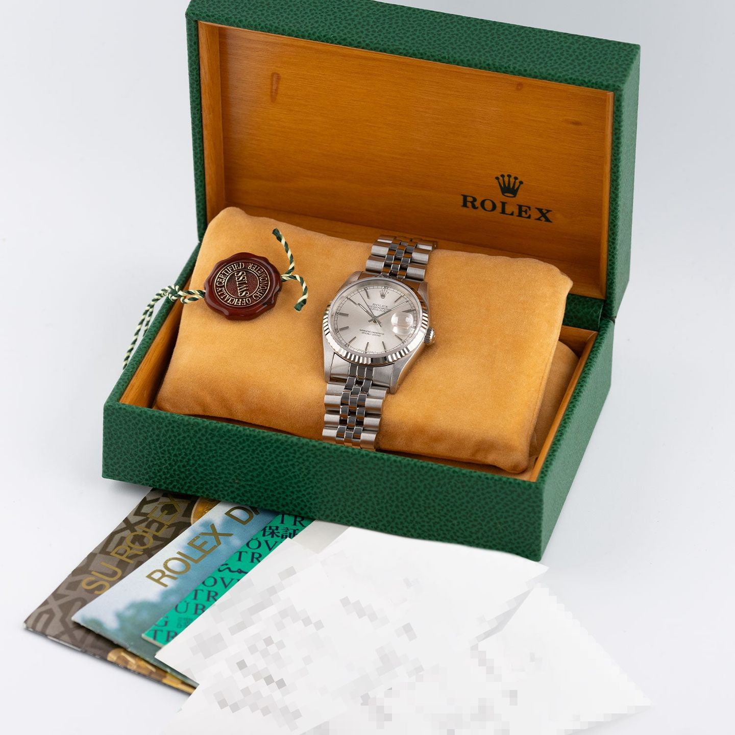 Rolex Datejust 36 16234 (1988) - 36 mm Steel case (4/4)