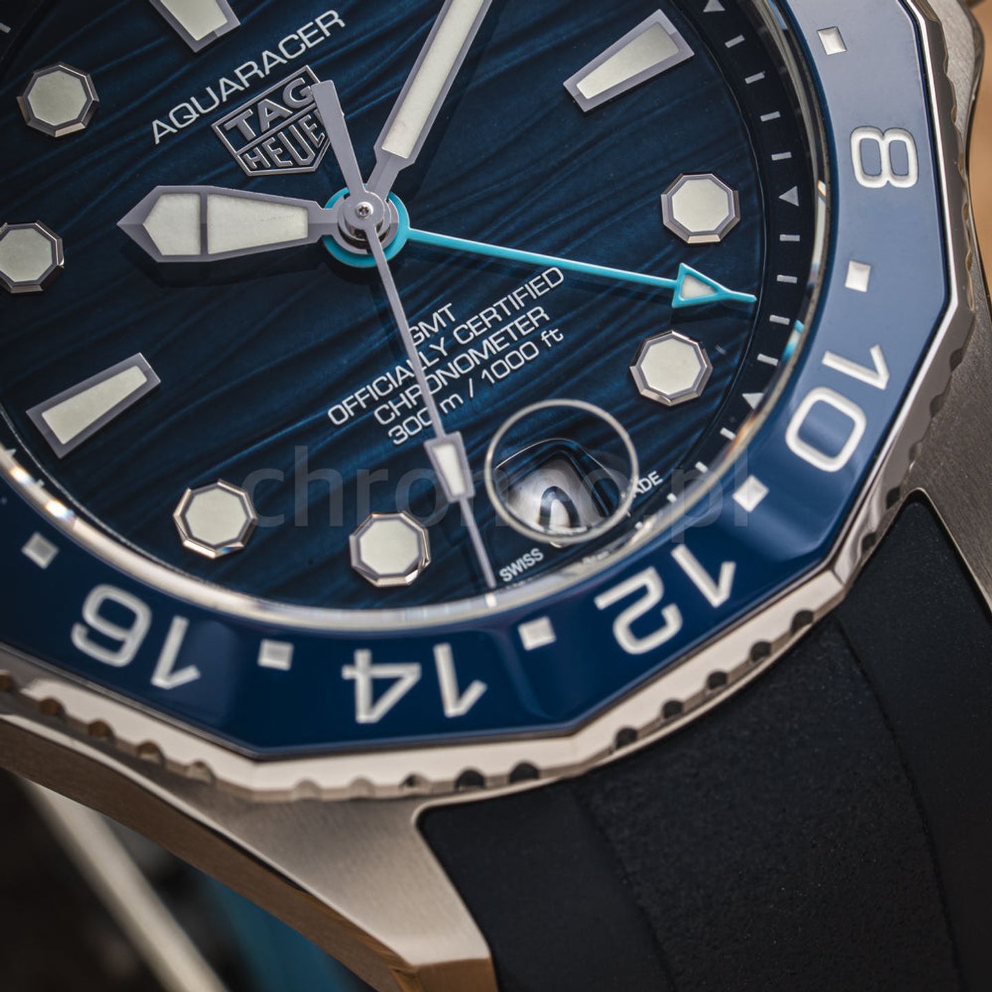 TAG Heuer Aquaracer 300M WBP5114.FT6259 (2025) - Blue dial 42 mm Steel case (2/8)