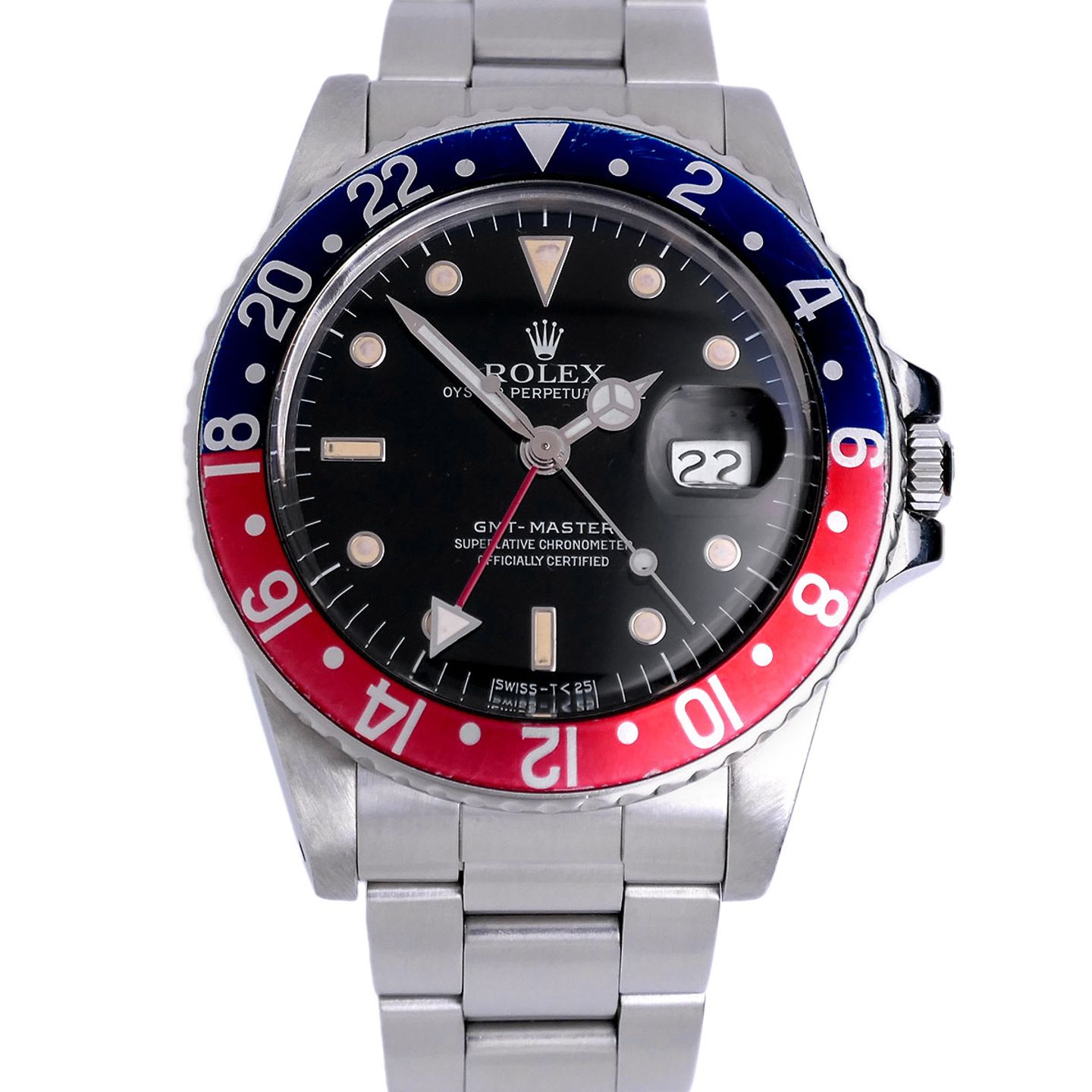 Rolex GMT-Master 16750 (1984) - Black dial 40 mm Steel case (1/7)