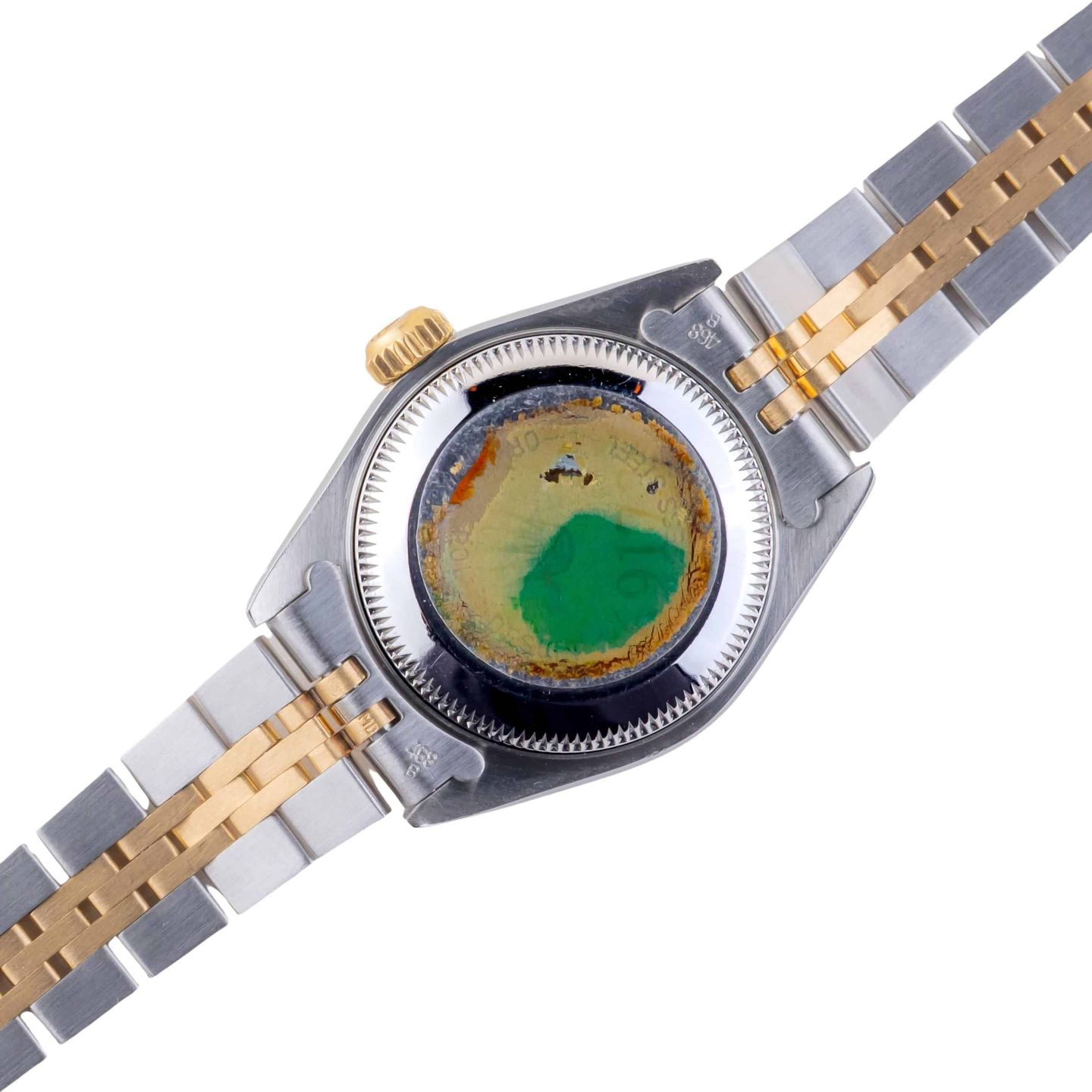 Rolex Lady-Datejust 69173 (1987) - Silver dial 26 mm Gold/Steel case (4/8)