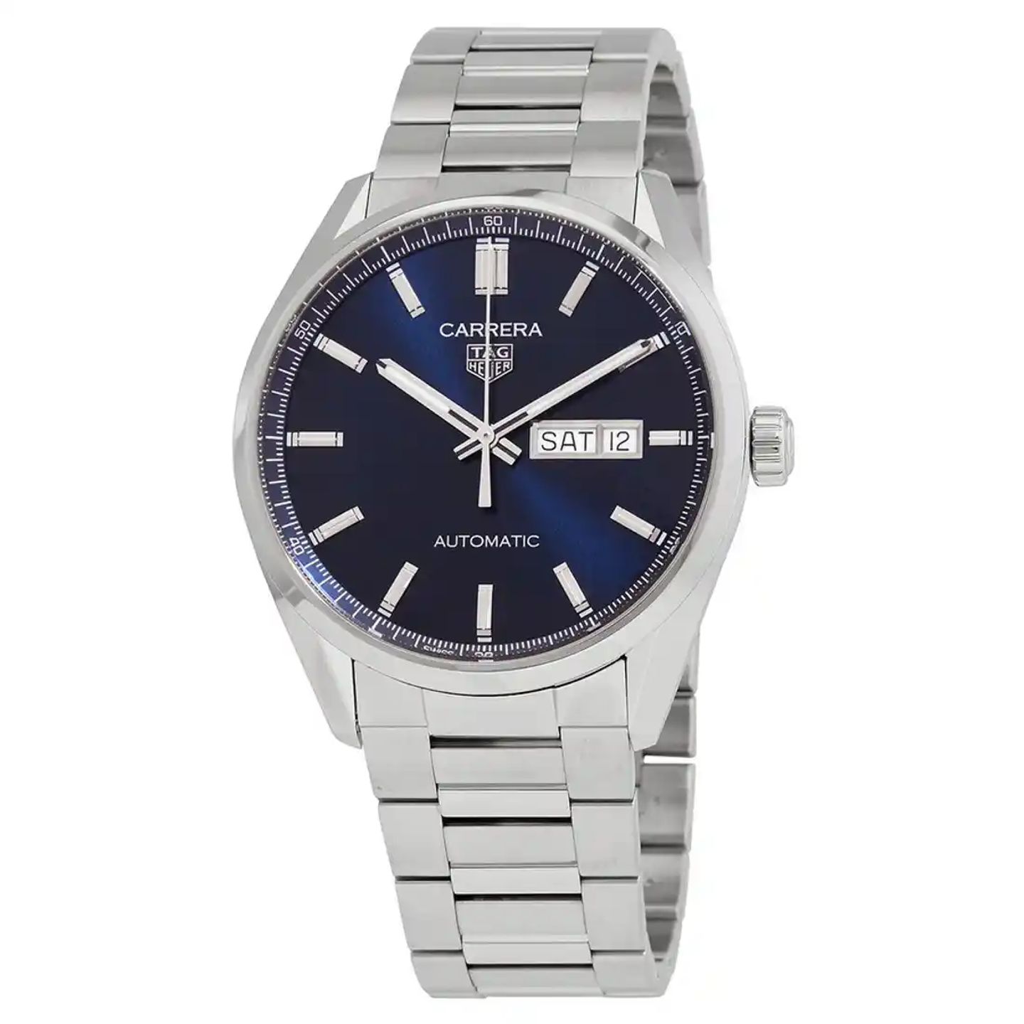 TAG Heuer Carrera Calibre 5 WBN2012.BA0640 (2025) - Blue dial 41 mm Steel case (3/3)