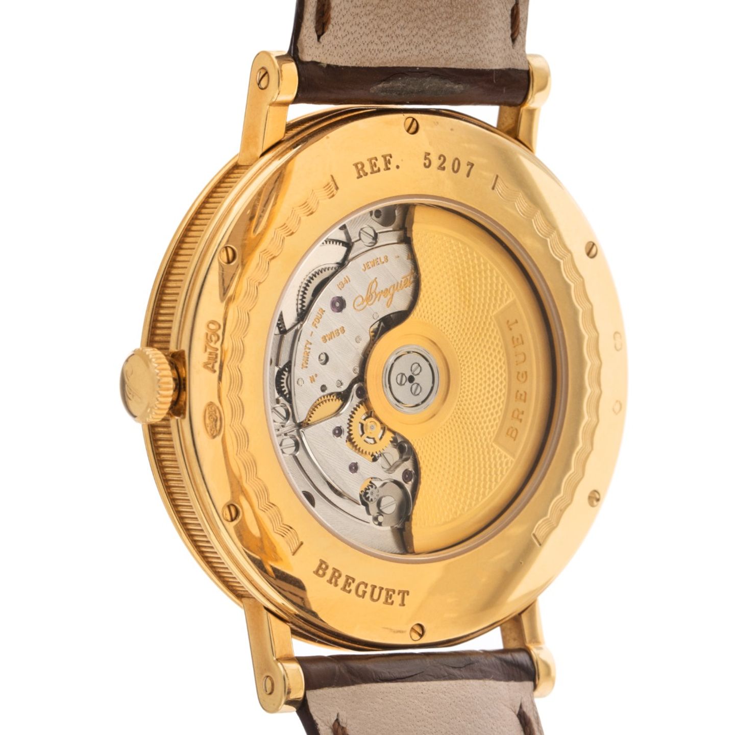 Breguet Classique 5207BA/12/9V6 (2017) - Zilver wijzerplaat 39mm Geelgoud (6/7)