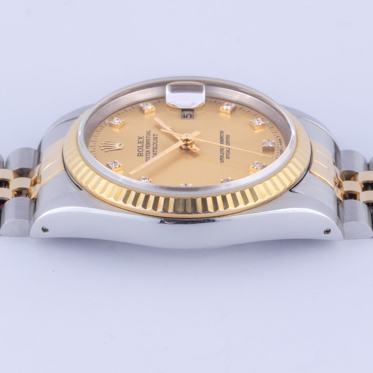 Rolex Datejust 36 16233 (1993) - 36mm Goud/Staal (5/7)