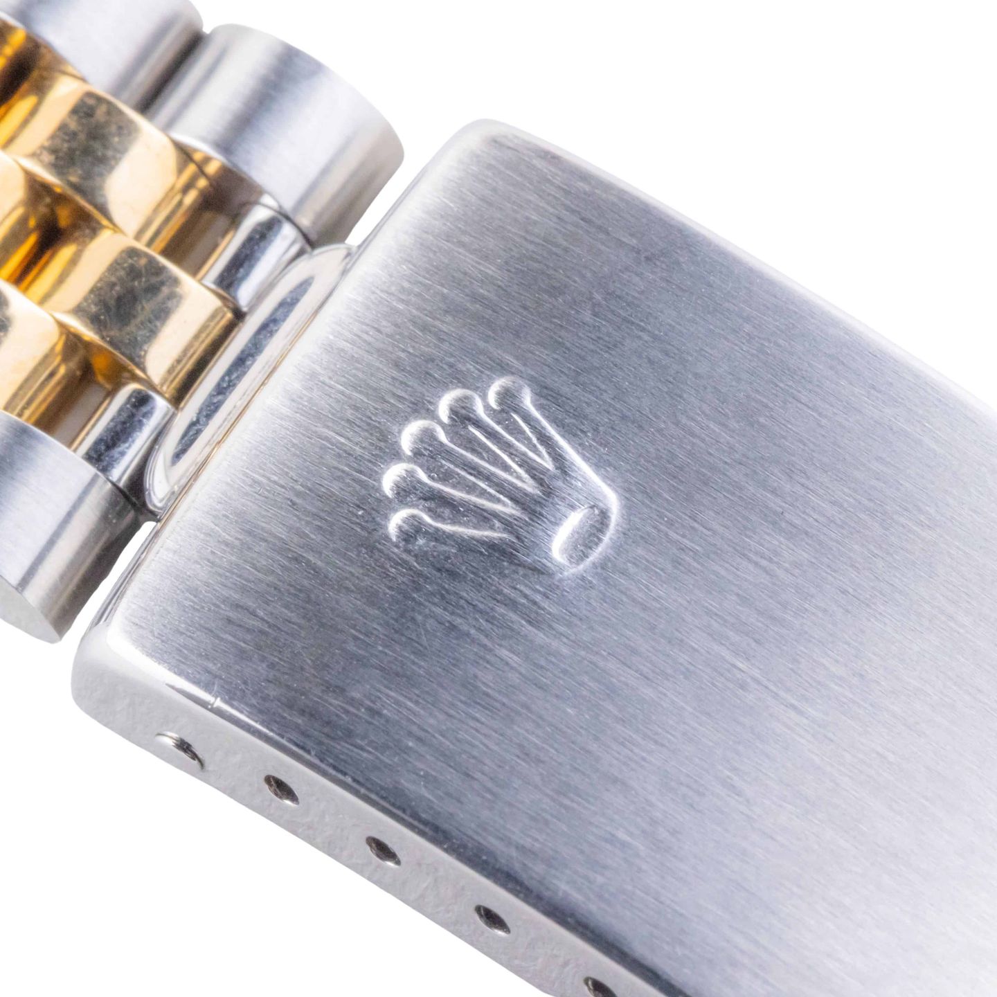 Rolex Datejust 36 16233 (1991) - White dial 36 mm Gold/Steel case (7/8)