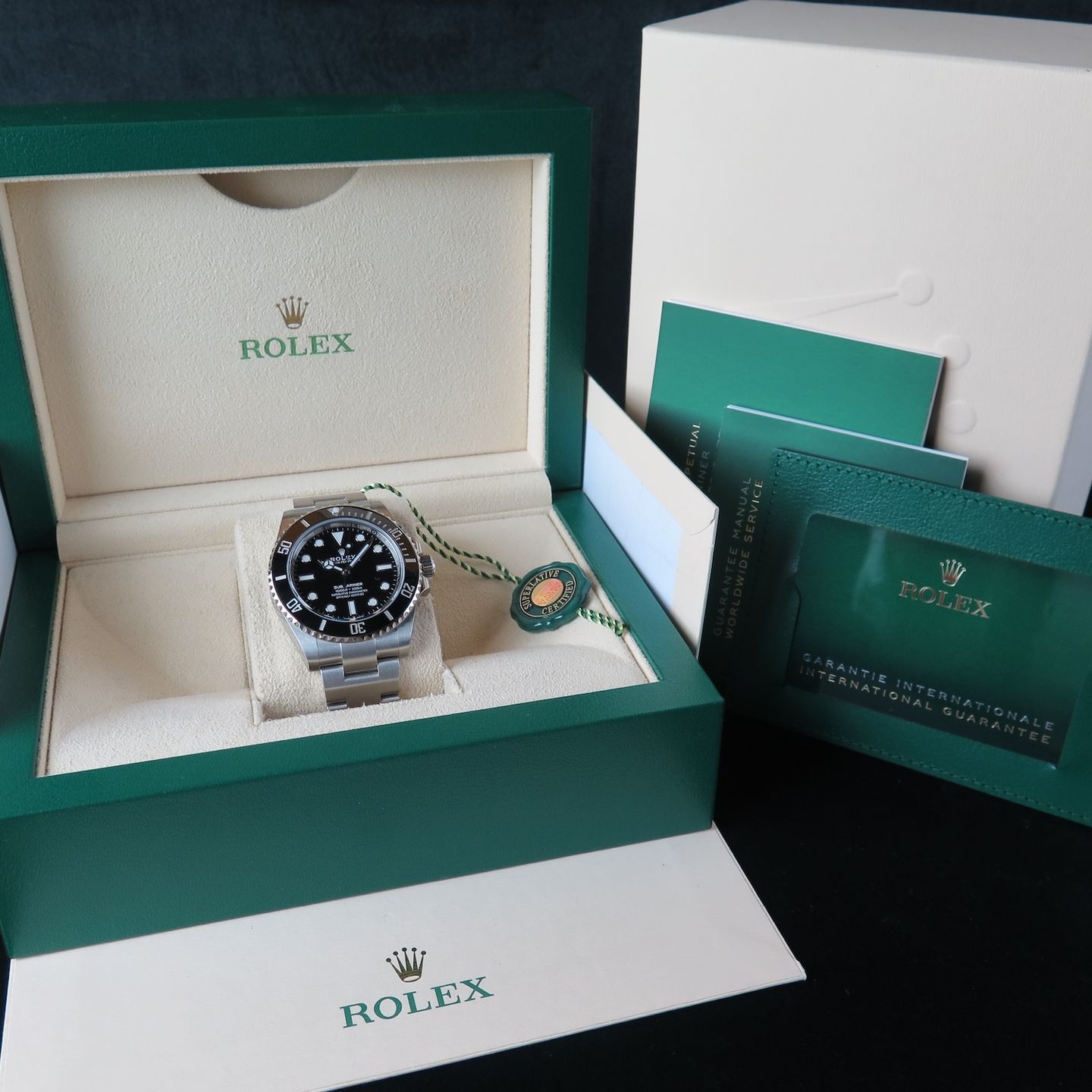 Rolex Submariner No Date 124060 (2023) - Black dial 41 mm Steel case (8/8)