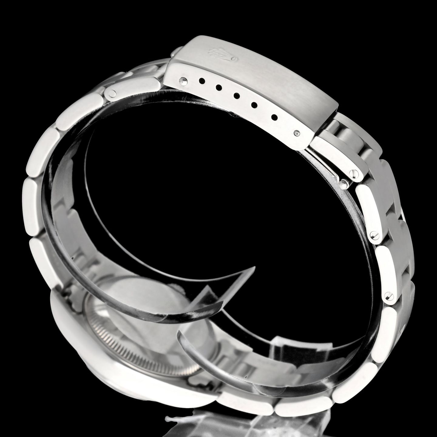 Rolex Oyster Perpetual 67180 (1997) - 26mm Staal (7/7)