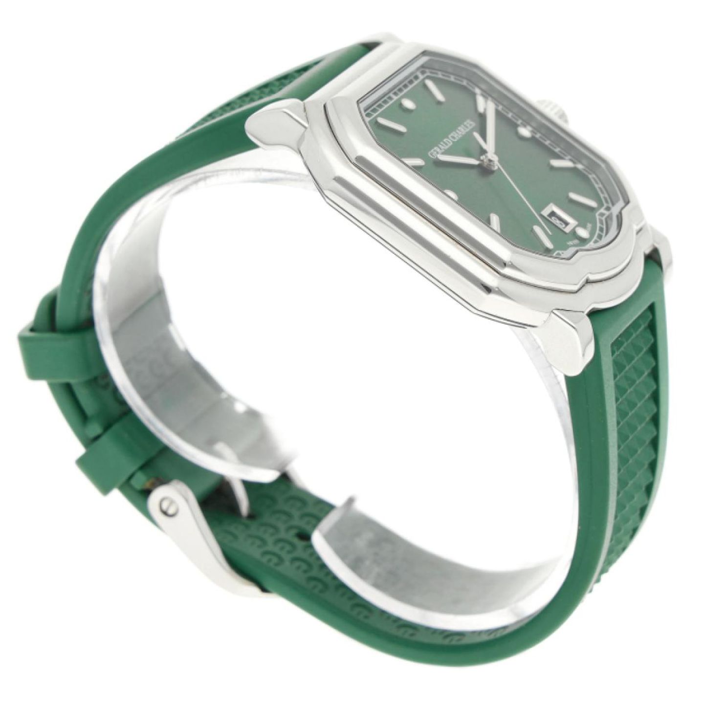 Gerald Charles Unknown GC2.0-A-02 (2023) - Groen wijzerplaat 40mm Staal (5/8)