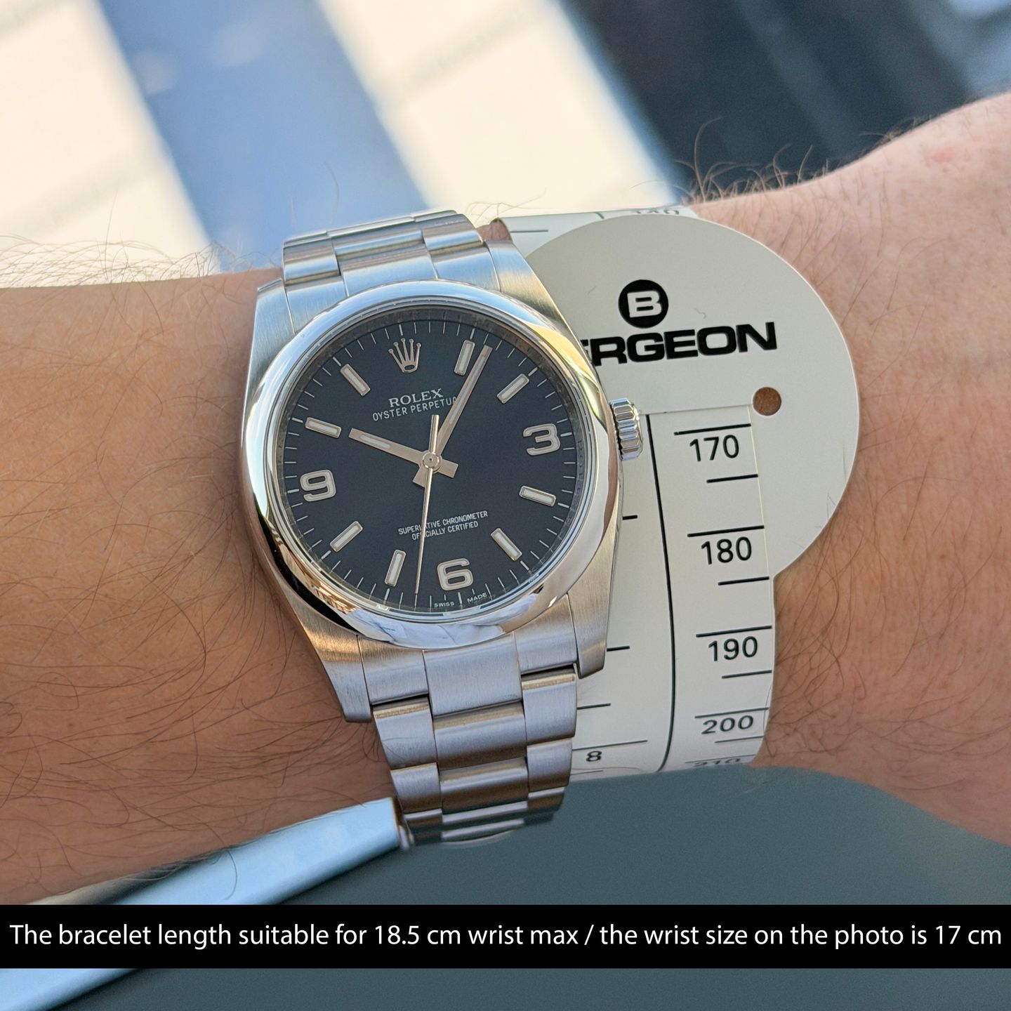 Rolex Oyster Perpetual 36 116000 (2010) - 36mm Staal (2/8)