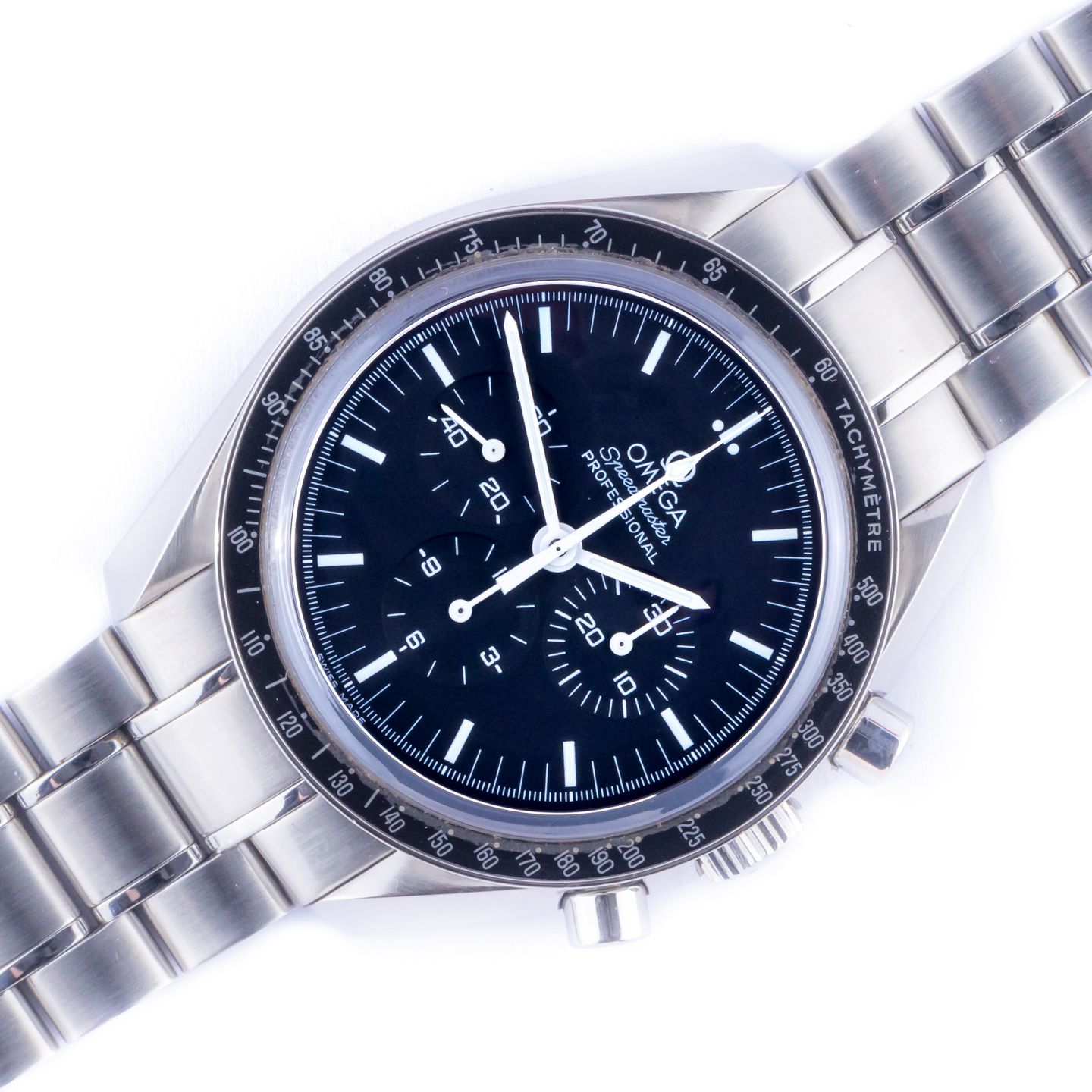 Omega Speedmaster Professional Moonwatch 3573.50.00 (2005) - Zwart wijzerplaat 42mm Staal (1/7)