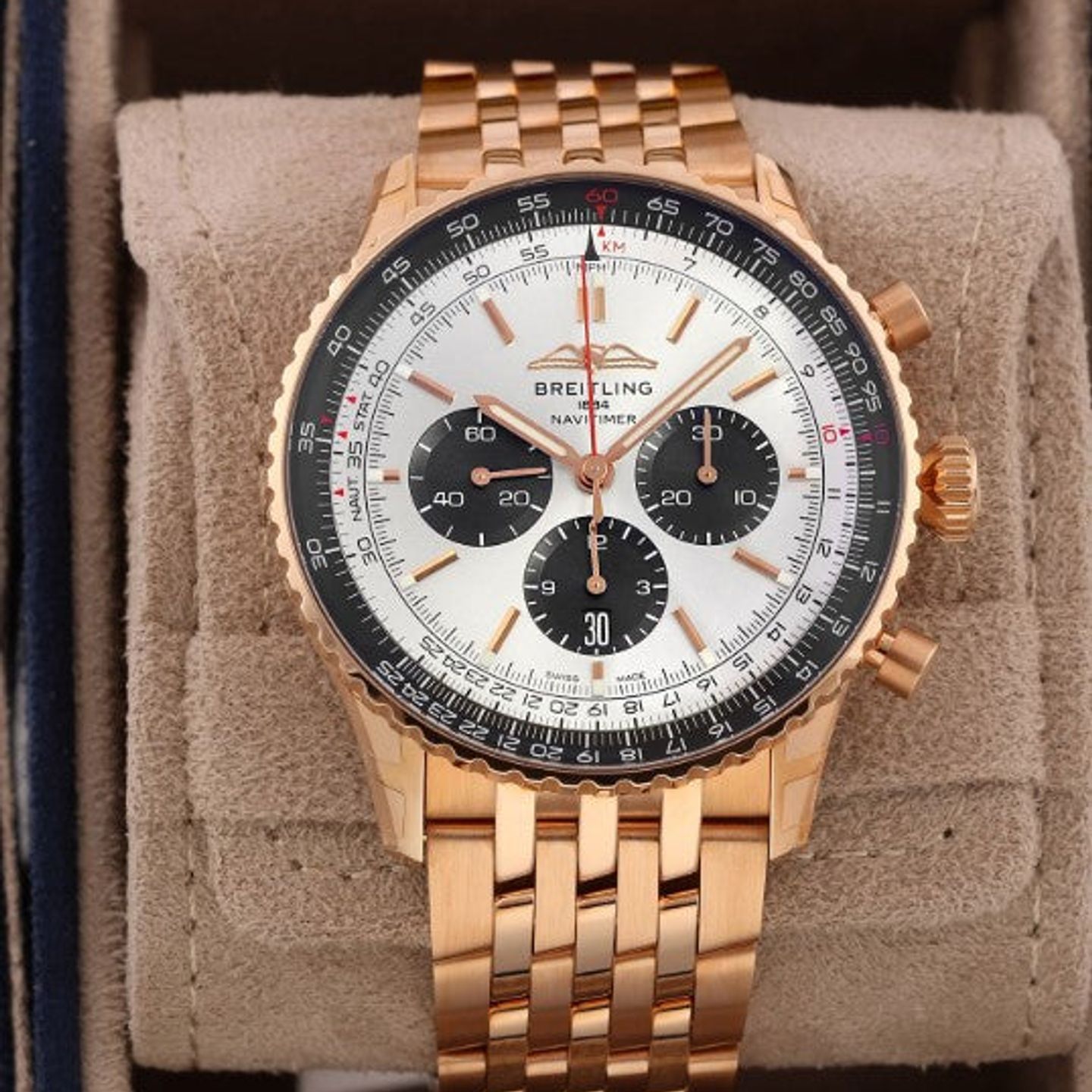Breitling Navitimer 01 (46 MM) RB0137241G1R1 (2026) - 46mm Roodgoud (1/1)