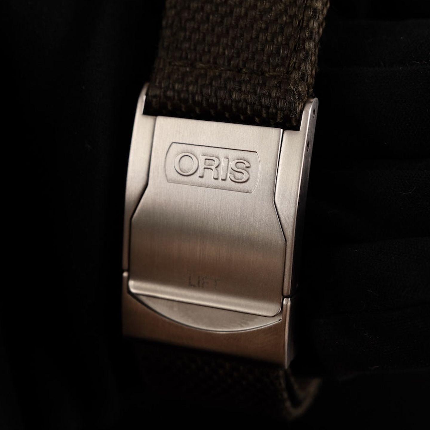 Oris ProPilot X 7698 (Onbekend (willekeurig serienummer)) - Zwart wijzerplaat 45mm Staal (8/8)