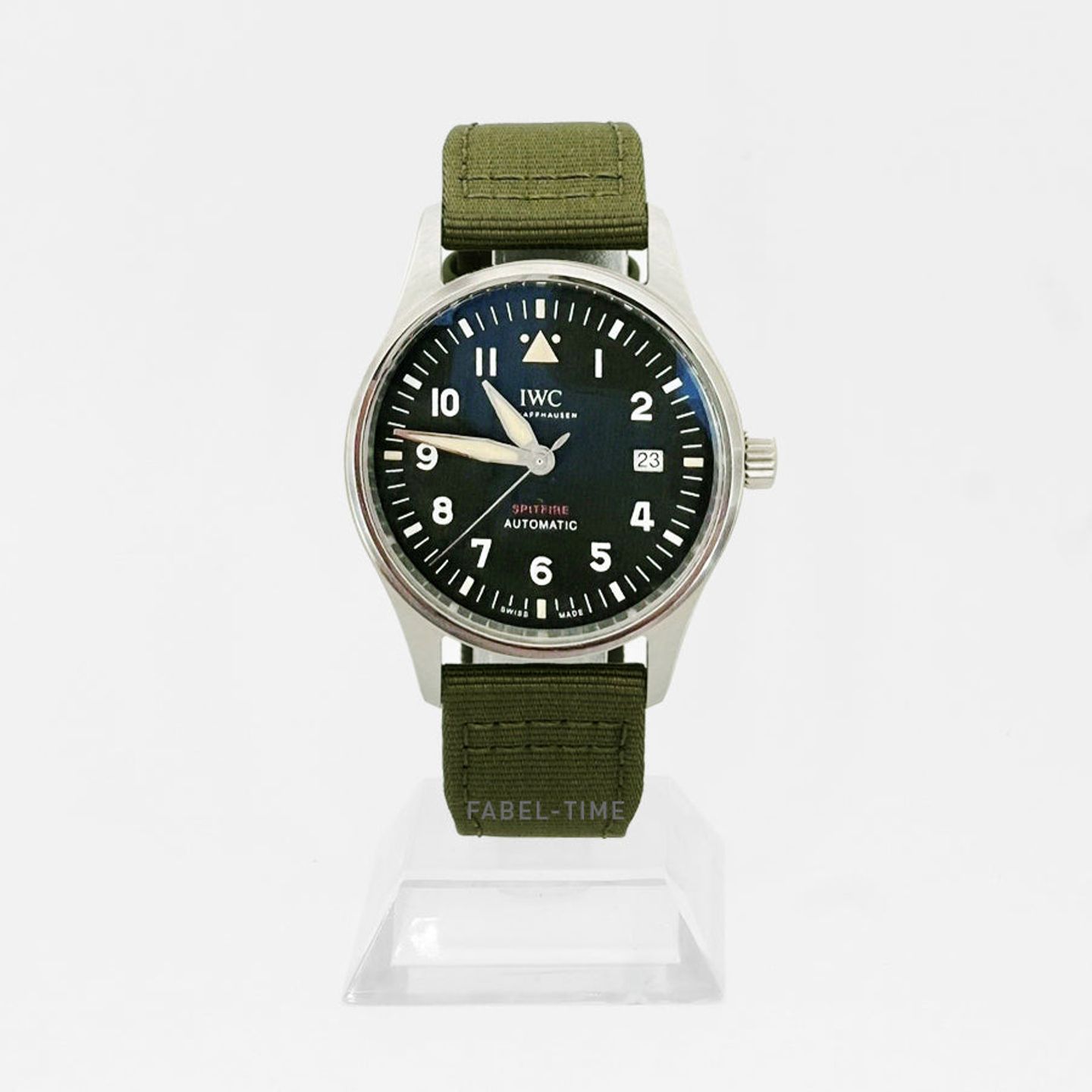 IWC Pilot IW326805 (2024) - Zwart wijzerplaat 39mm Staal (1/1)