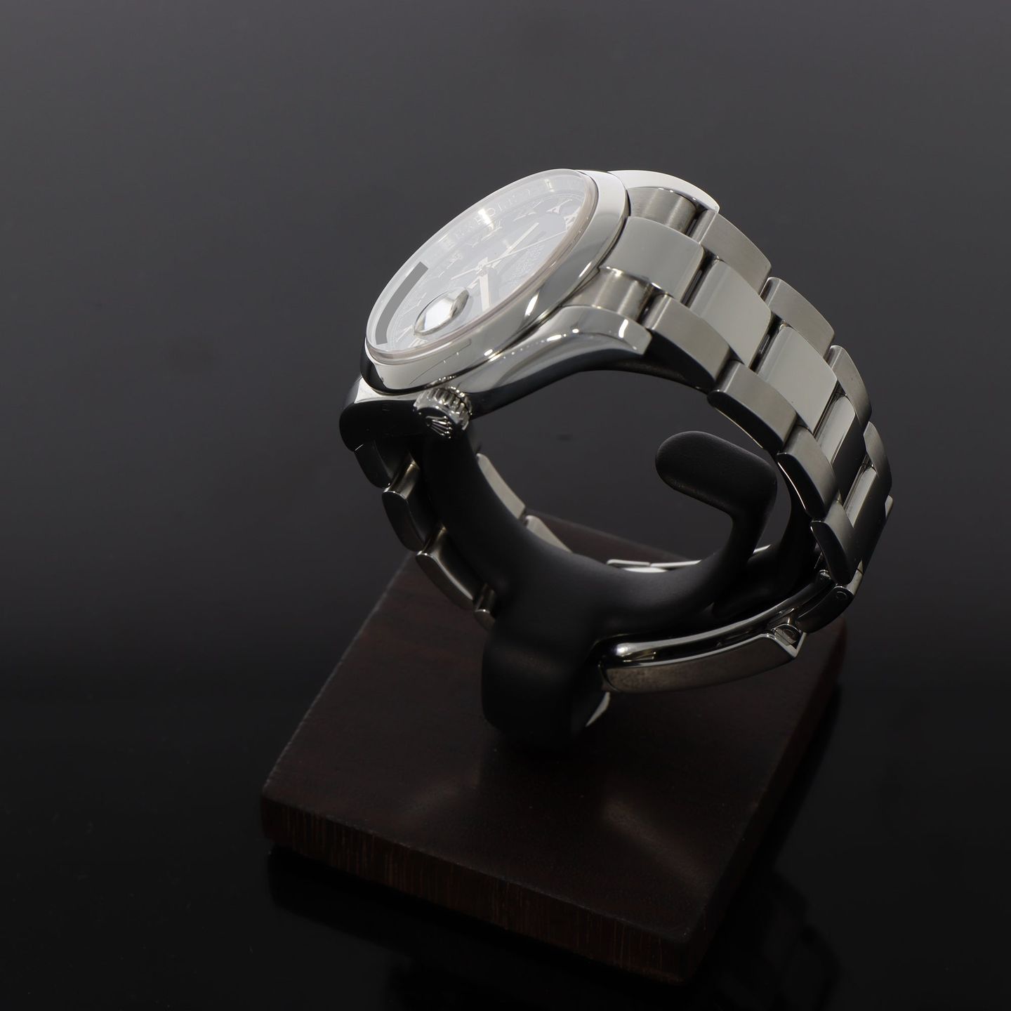 Rolex Datejust 36 116200 (2010) - Black dial 36 mm Steel case (5/8)