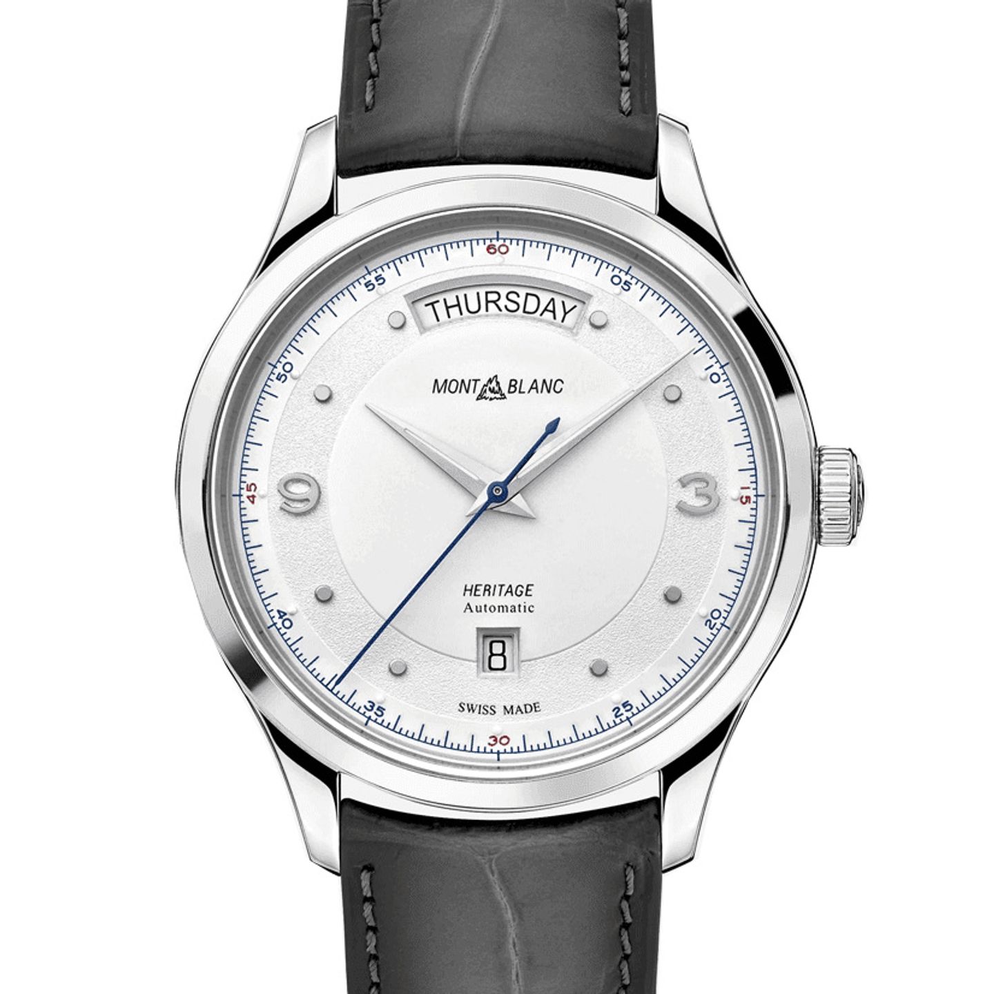 Montblanc Heritage 119947 (2023) - Silver dial 39 mm Steel case (2/3)