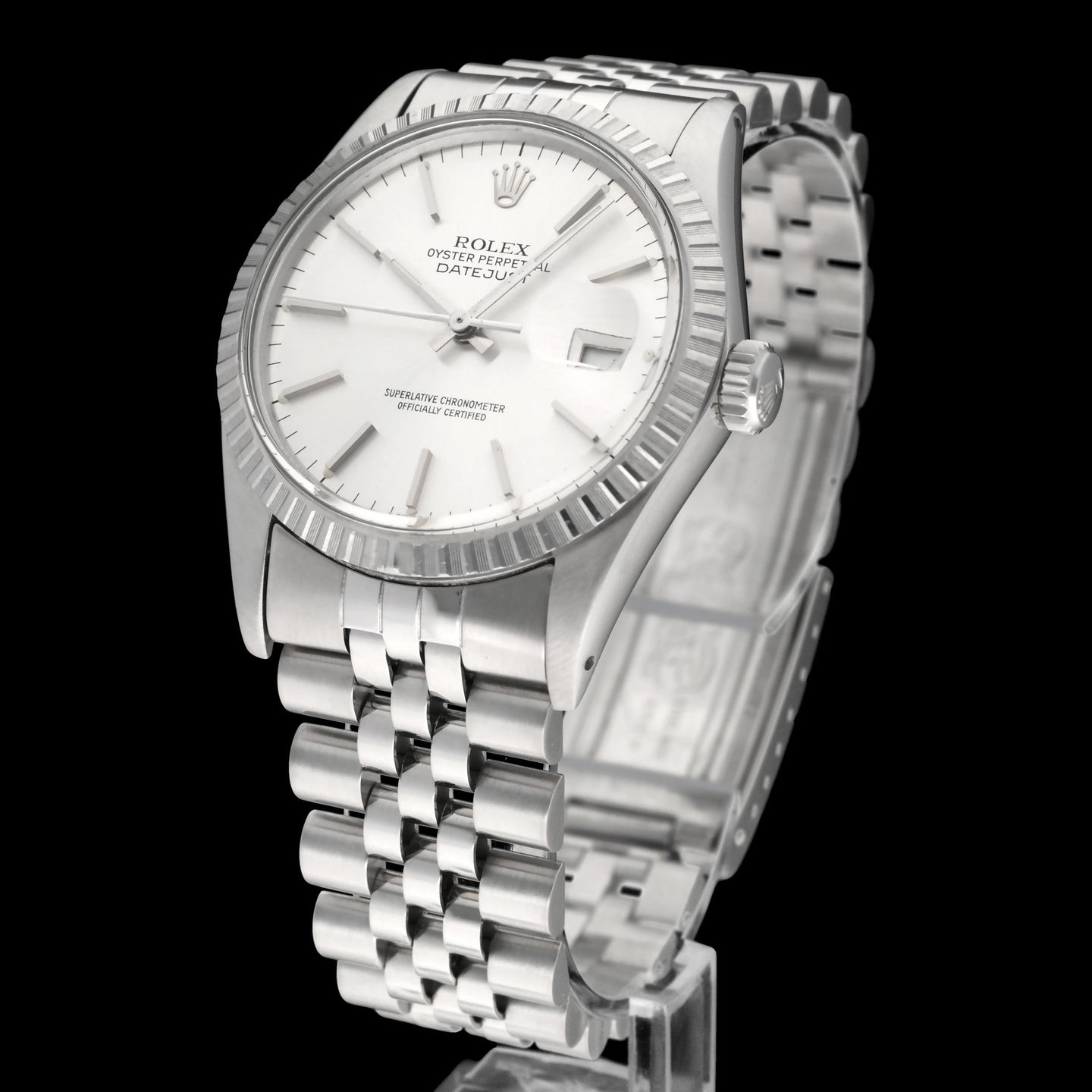 Rolex Datejust 36 16030 (1984) - Silver dial 36 mm Steel case (2/8)