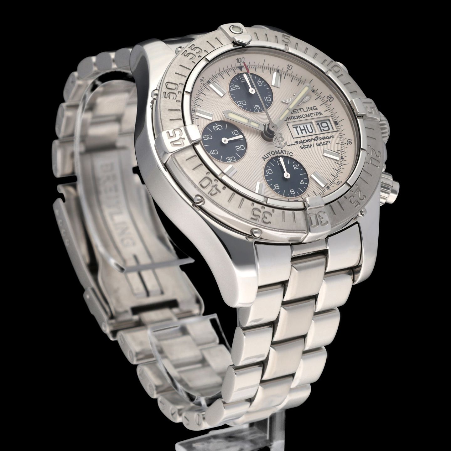 Breitling Superocean Chronograph II A13340 (2006) - 42 mm Steel case (6/8)