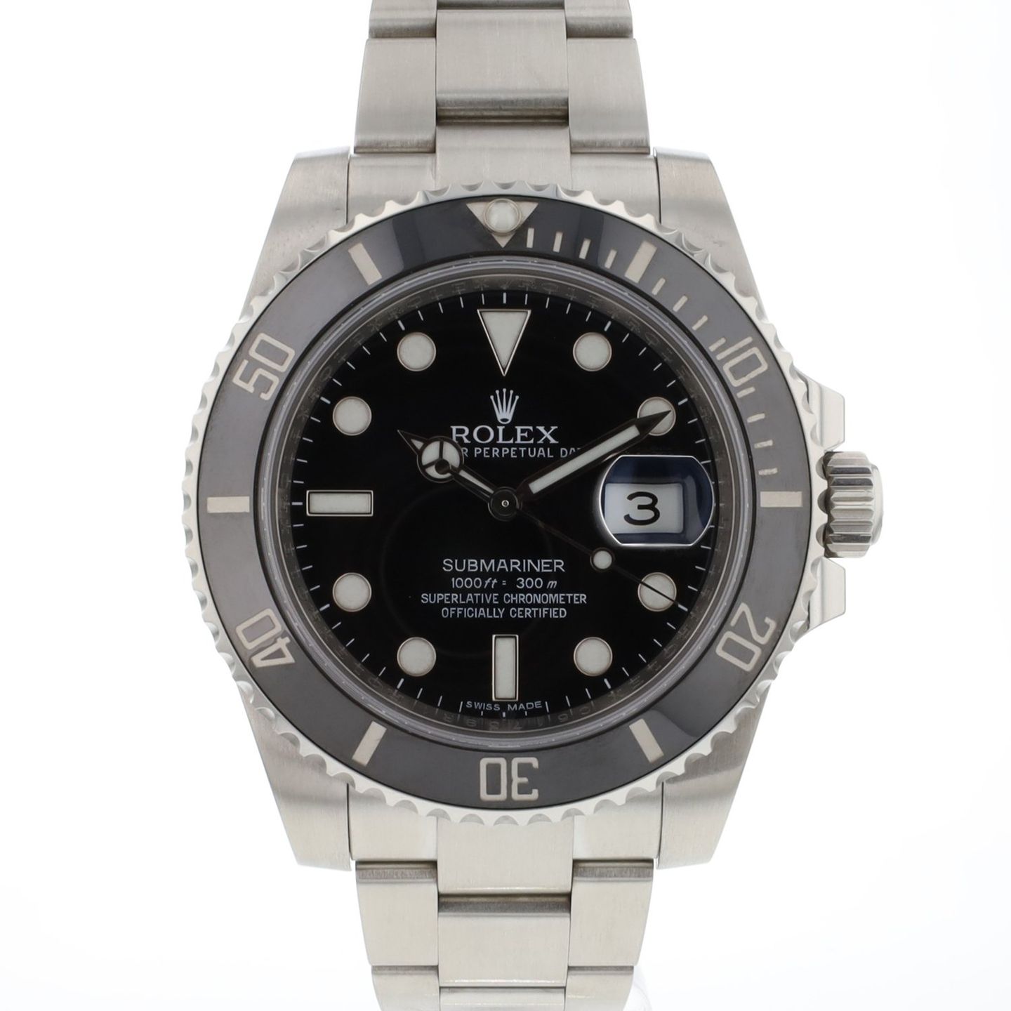 Rolex Submariner Date 116610LN (2012) - Black dial 40 mm Steel case (1/6)