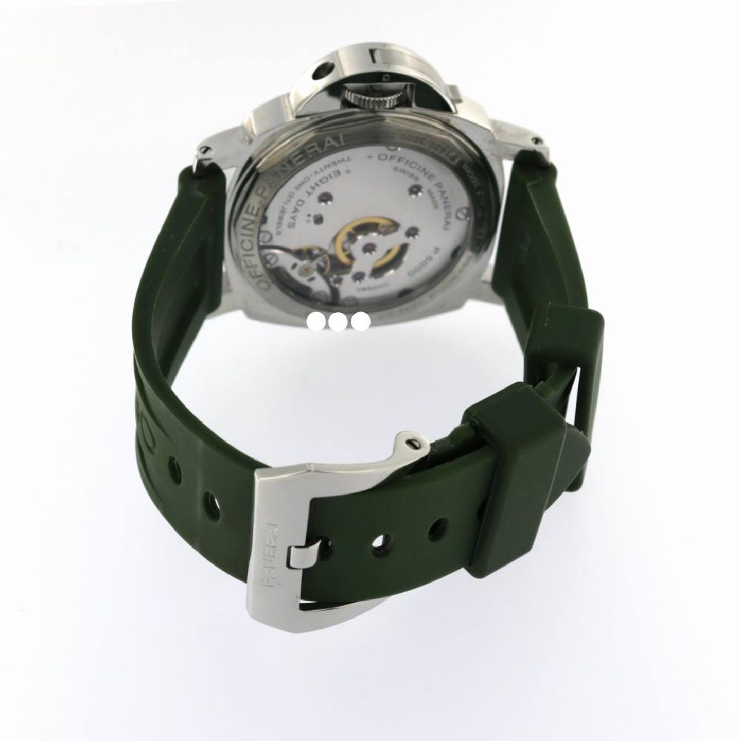 Panerai Luminor Marina 8 Days PAM00510 (2014) - Black dial 44 mm Steel case (4/6)