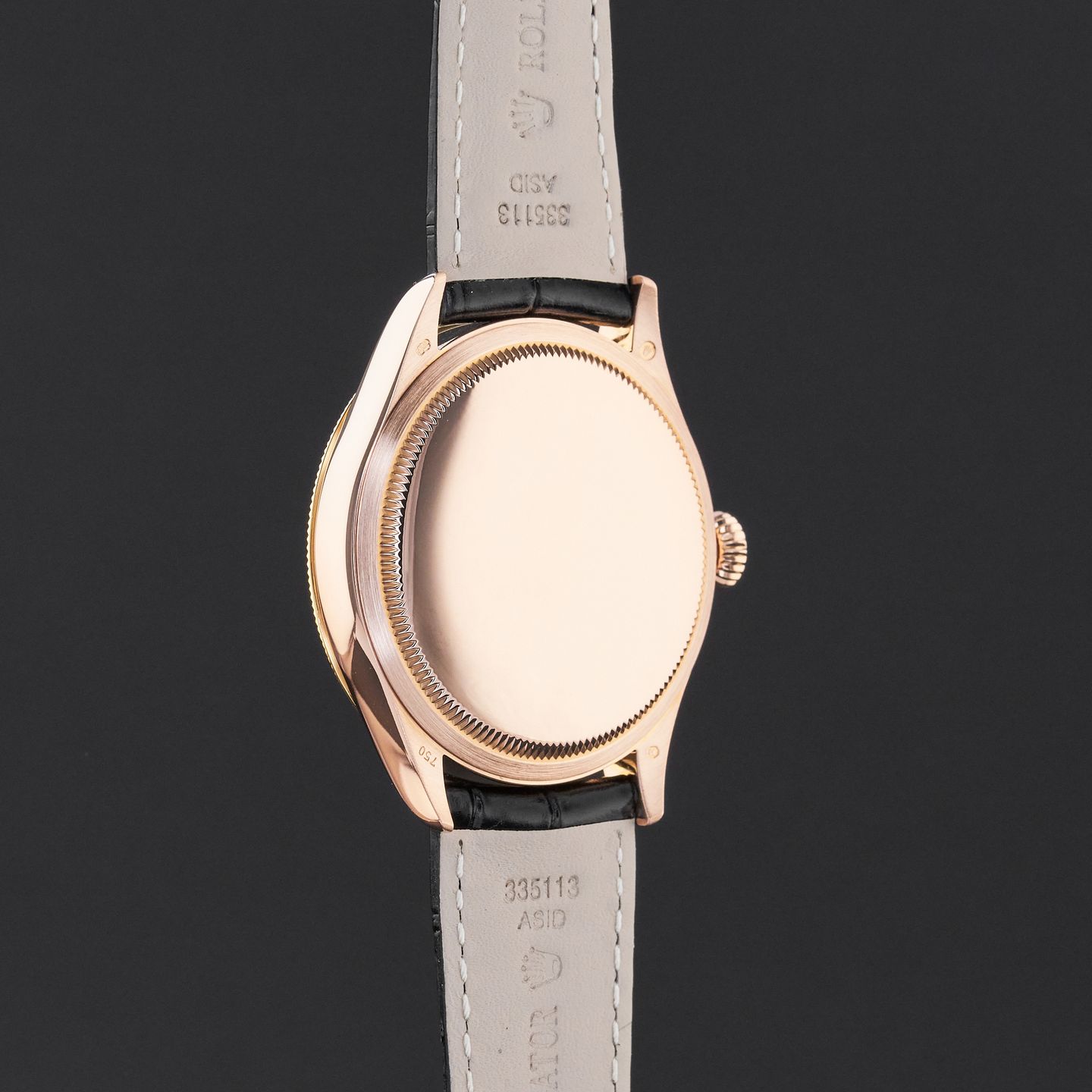 Rolex Cellini Time 50605RBR (2016) - Brown dial 39 mm Rose Gold case (7/8)