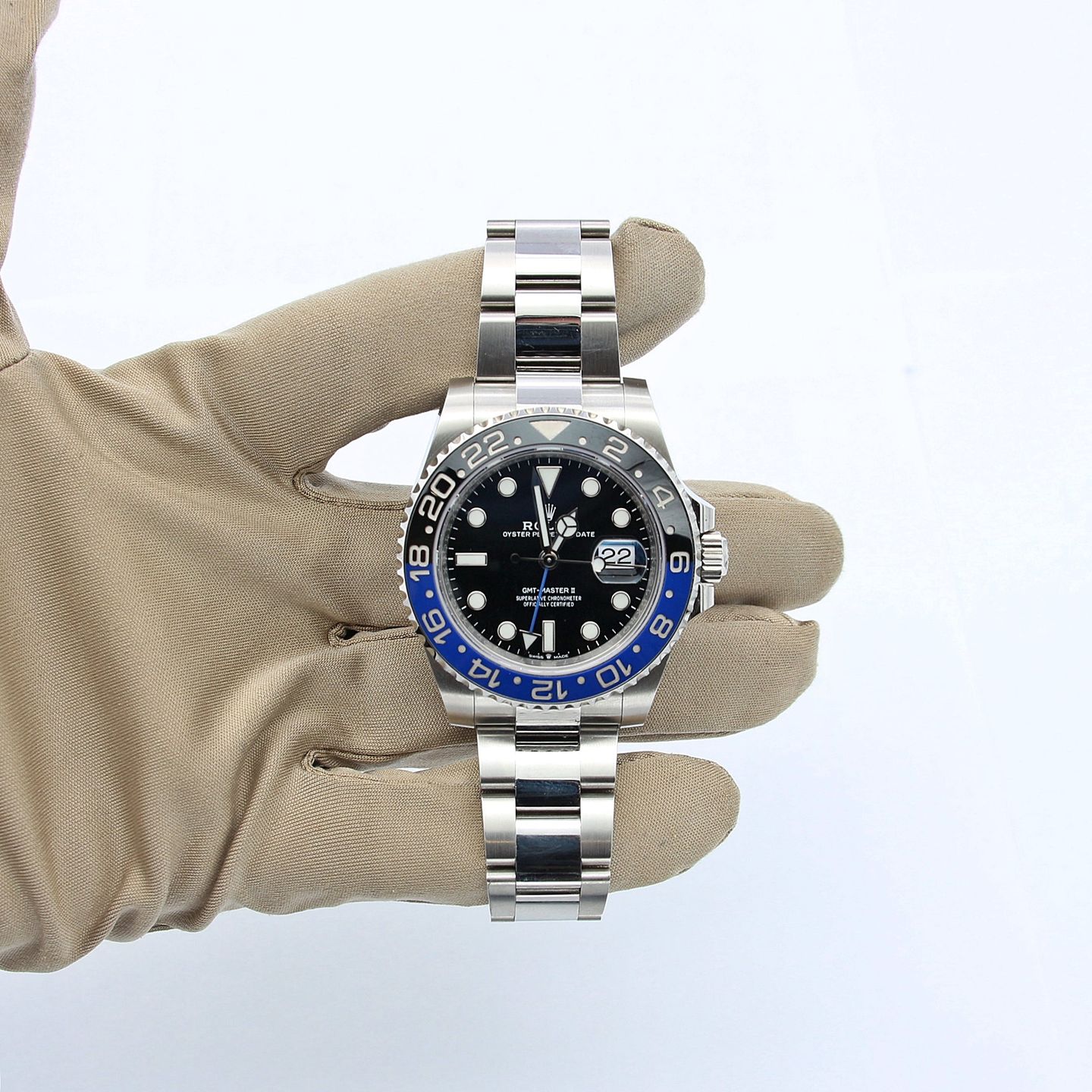 Rolex GMT-Master II 126710BLNR (2022) - Zwart wijzerplaat 40mm Staal (3/8)