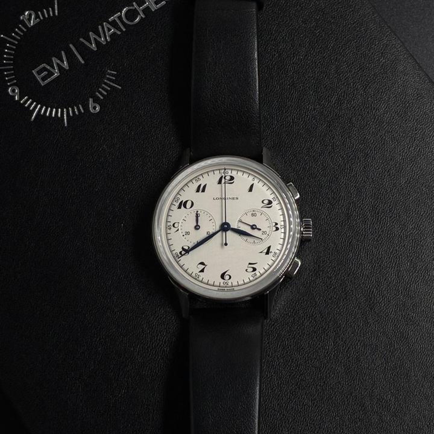 Longines Heritage L2.827.4.73.0 (2026) - Zilver wijzerplaat 40mm Staal (1/6)