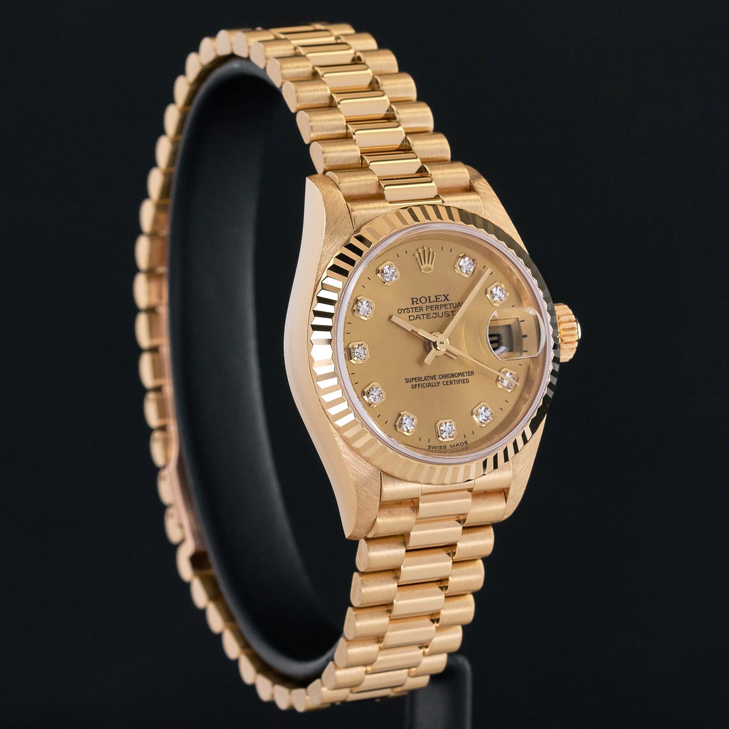 Rolex Lady-Datejust 79178 (2000) - 26 mm Yellow Gold case (5/8)