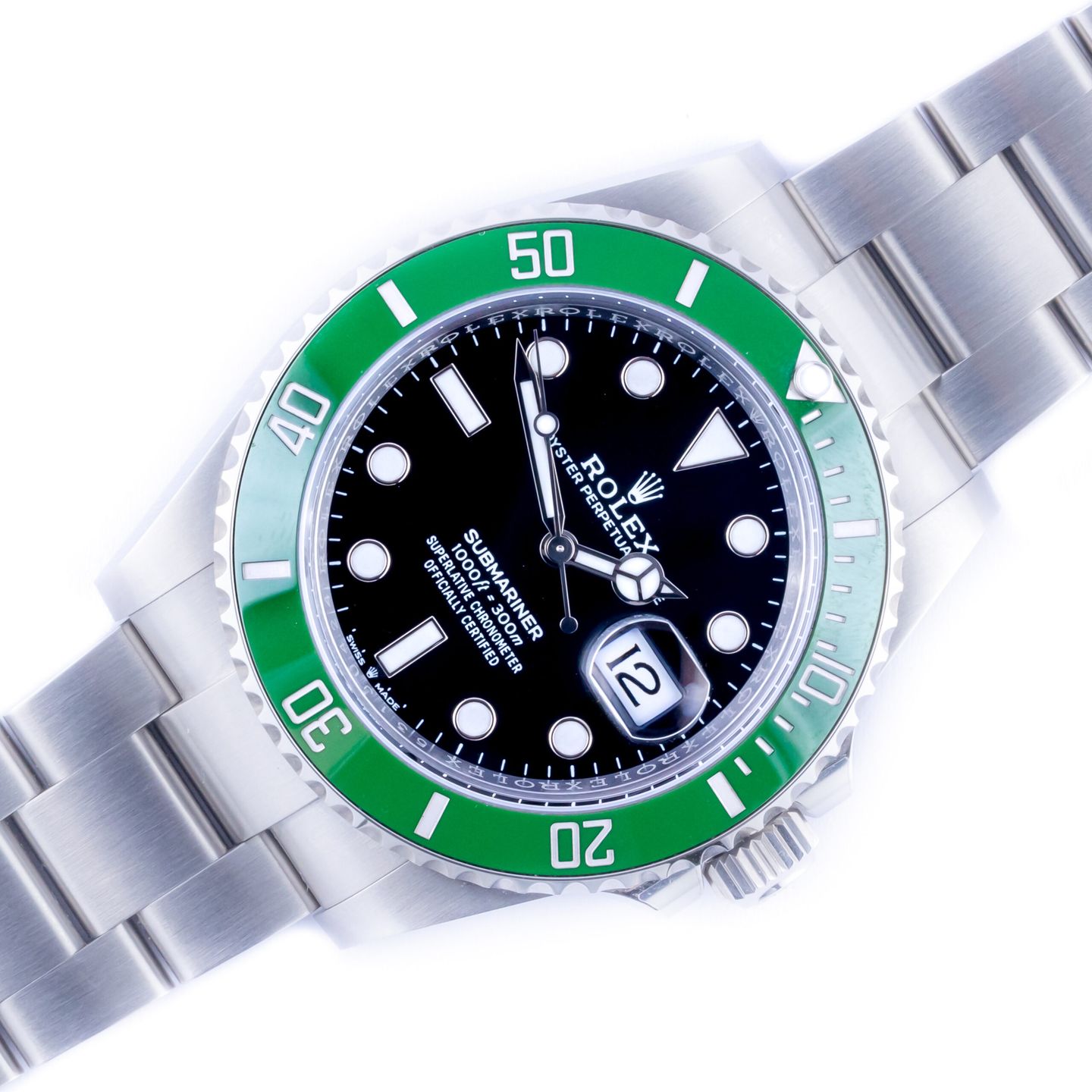 Rolex Submariner Date 126610LV (2024) - Zwart wijzerplaat 41mm Staal (1/8)