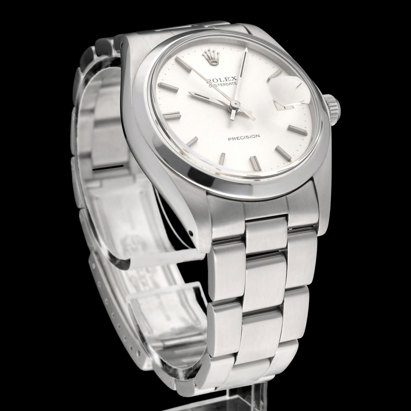 Rolex Oyster Precision 6694 (1978) - Silver dial 34 mm Steel case (5/7)