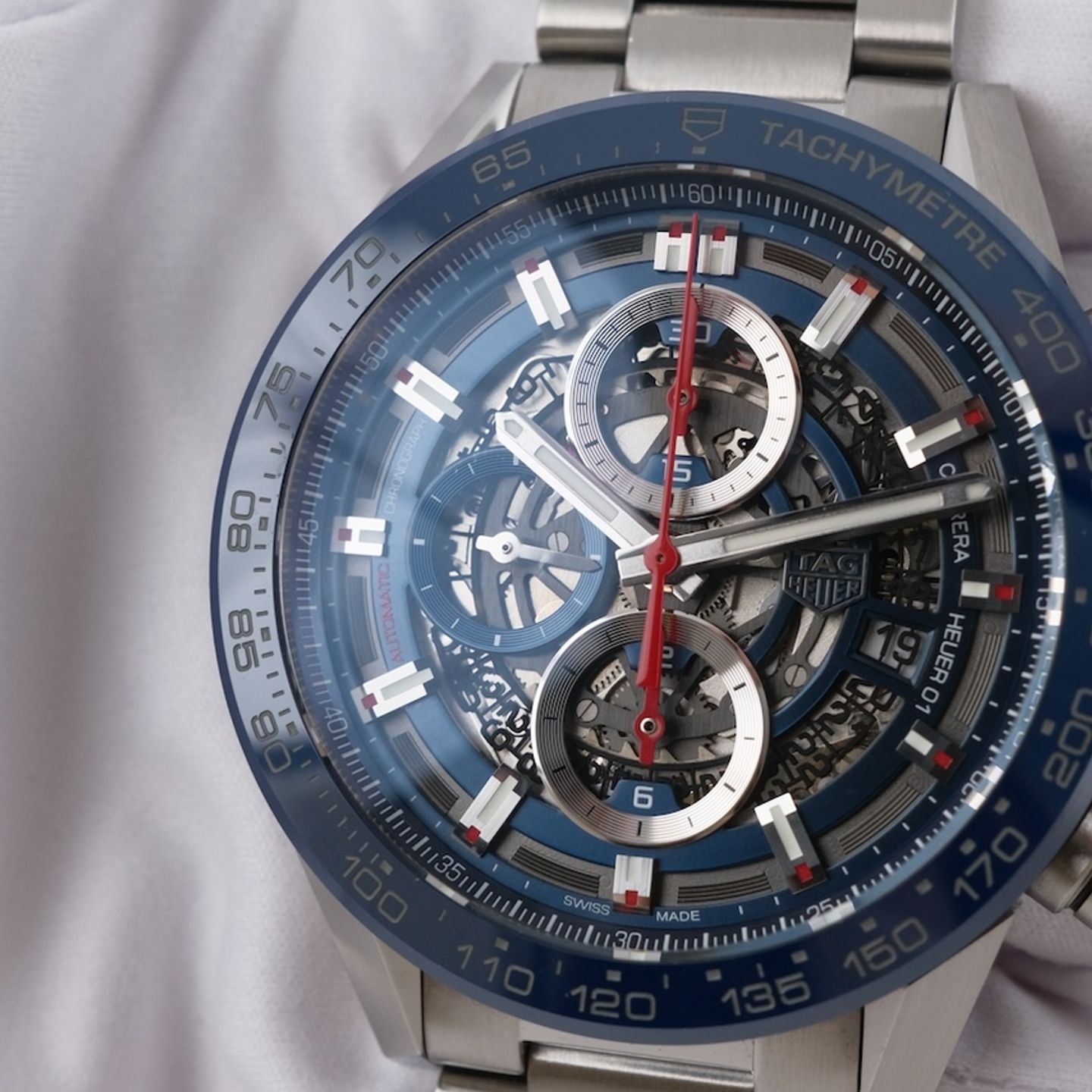TAG Heuer Carrera Calibre HEUER 01 CAR201T.BA0766 - (6/8)