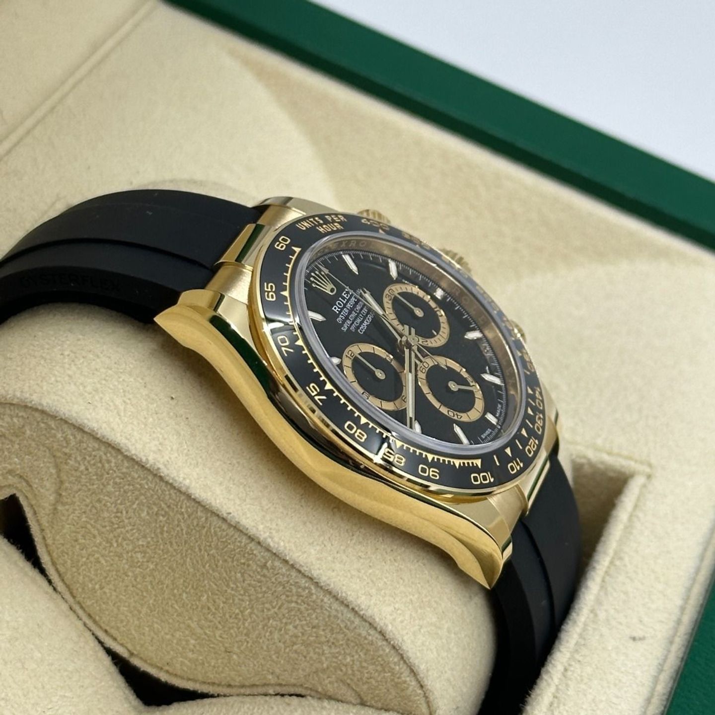 Rolex Daytona 126518LN (2024) - Zwart wijzerplaat 40mm Geelgoud (6/8)