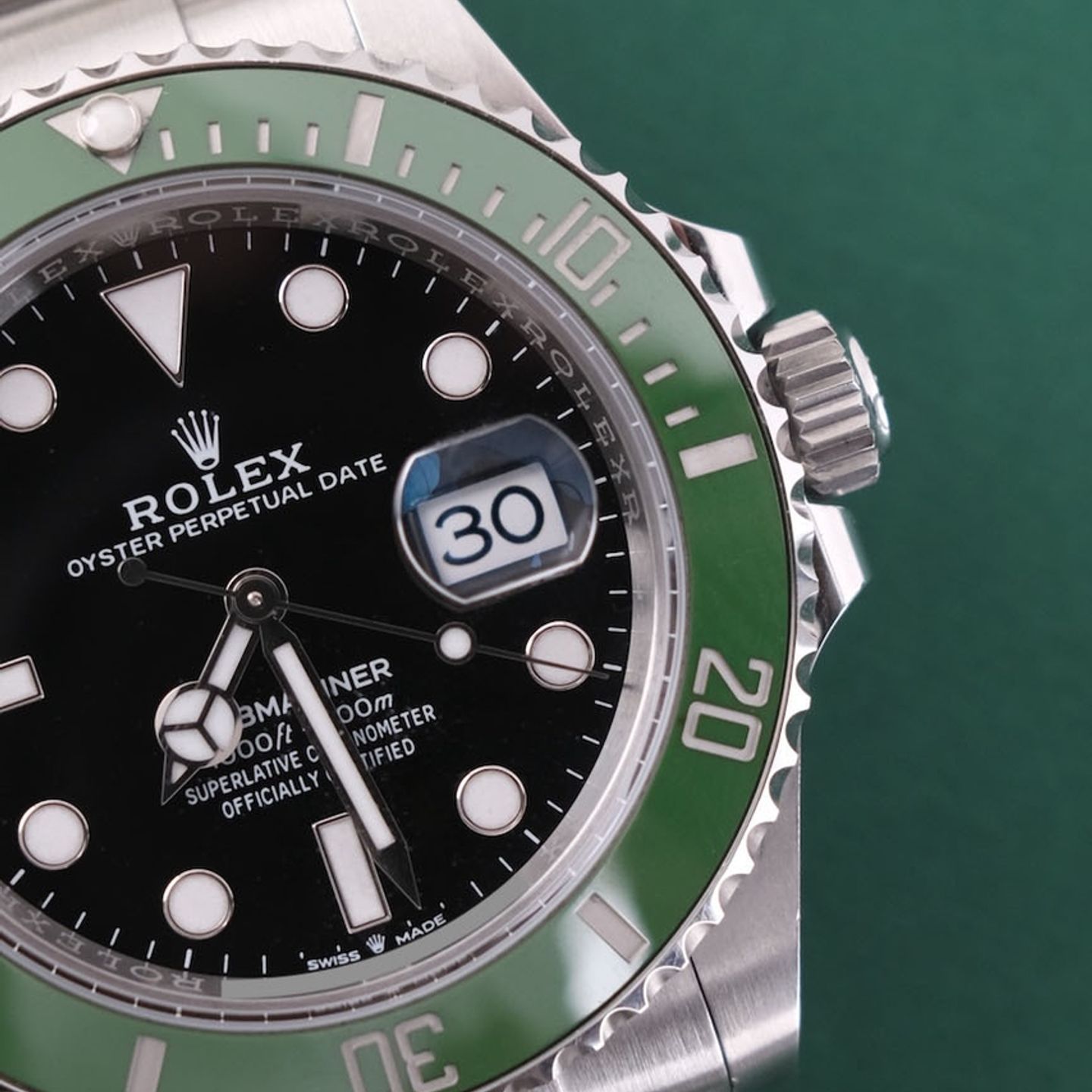 Rolex Submariner Date 126610LV (2025) - Black dial 41 mm Steel case (3/8)