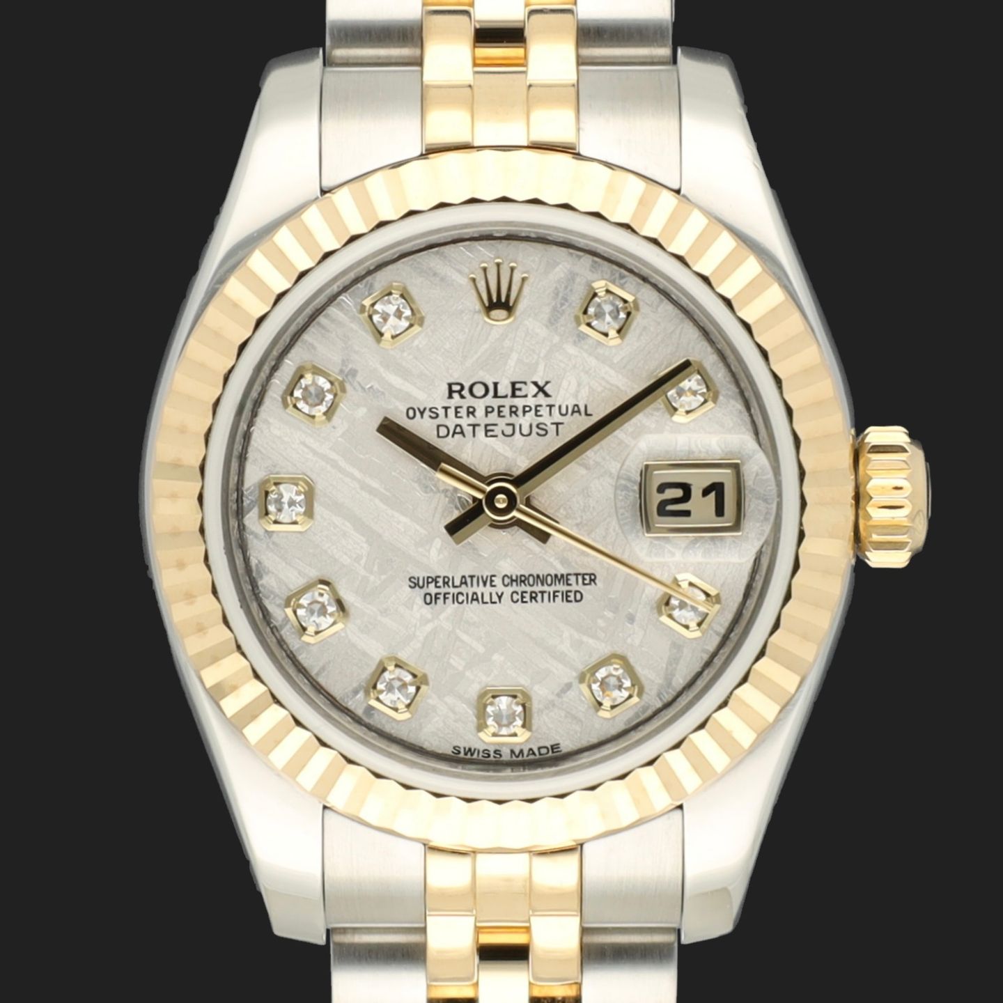 Rolex Lady-Datejust 179173 (2015) - 26mm Goud/Staal (3/8)