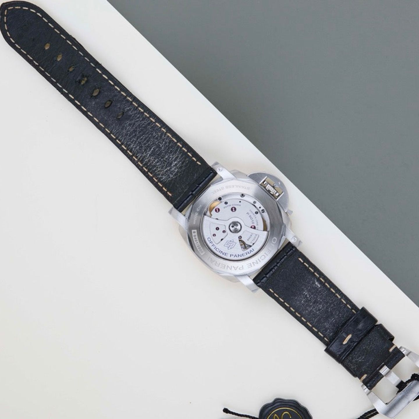 Panerai Luminor Marina 1950 3 Days Automatic PAM01312 (2017) - Black dial 44 mm Steel case (6/8)