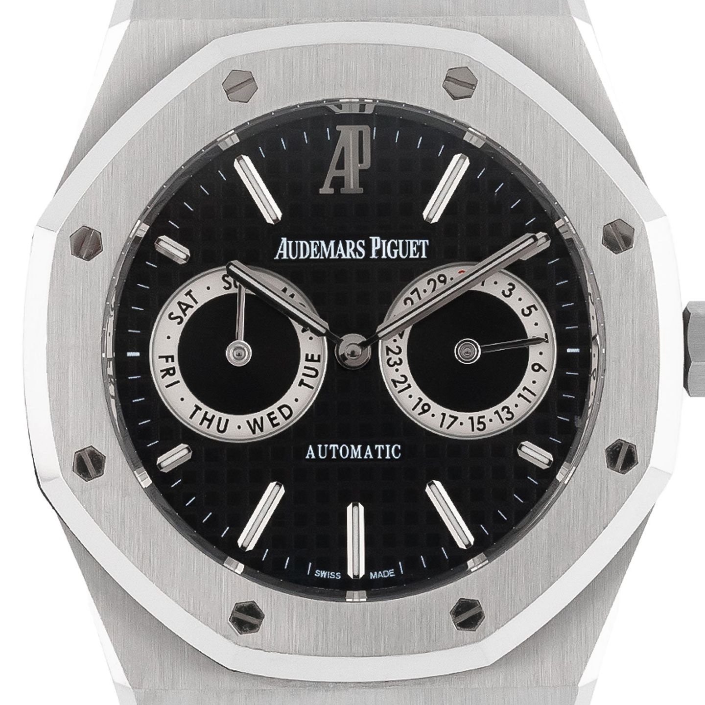 Audemars Piguet Royal Oak Day-Date 26330ST.OO.1220ST.01 (Onbekend (willekeurig serienummer)) - Zwart wijzerplaat 39mm Staal (2/5)