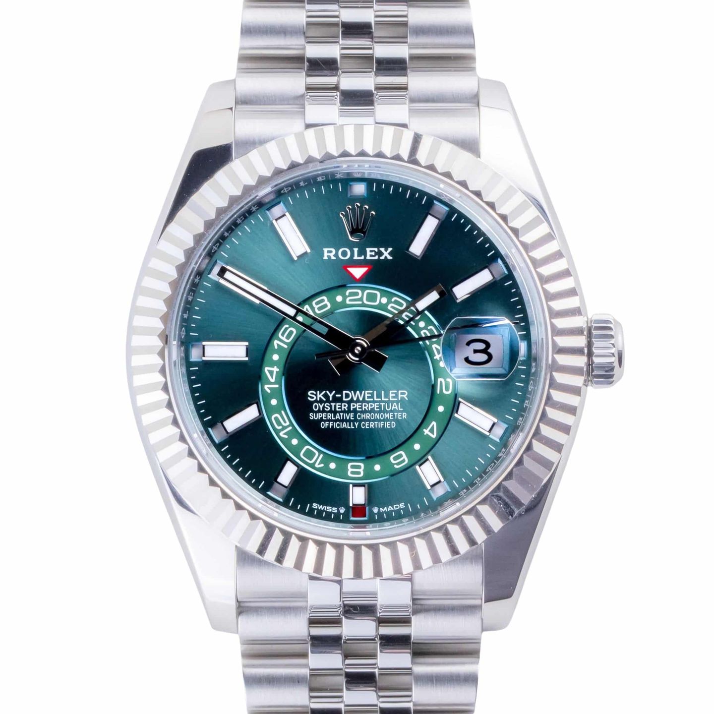 Rolex Sky-Dweller 336934 (2024) - 42 mm Gold/Steel case (3/8)