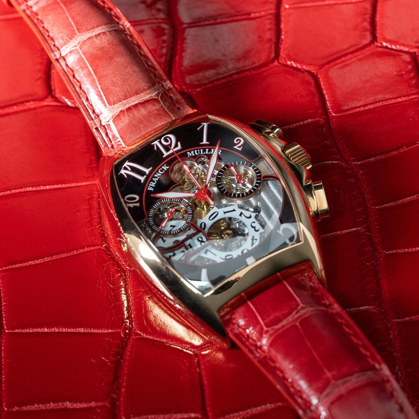 Franck Muller Cintrée Curvex 8083 CC GD FO (2023) - 56 mm (2/4)