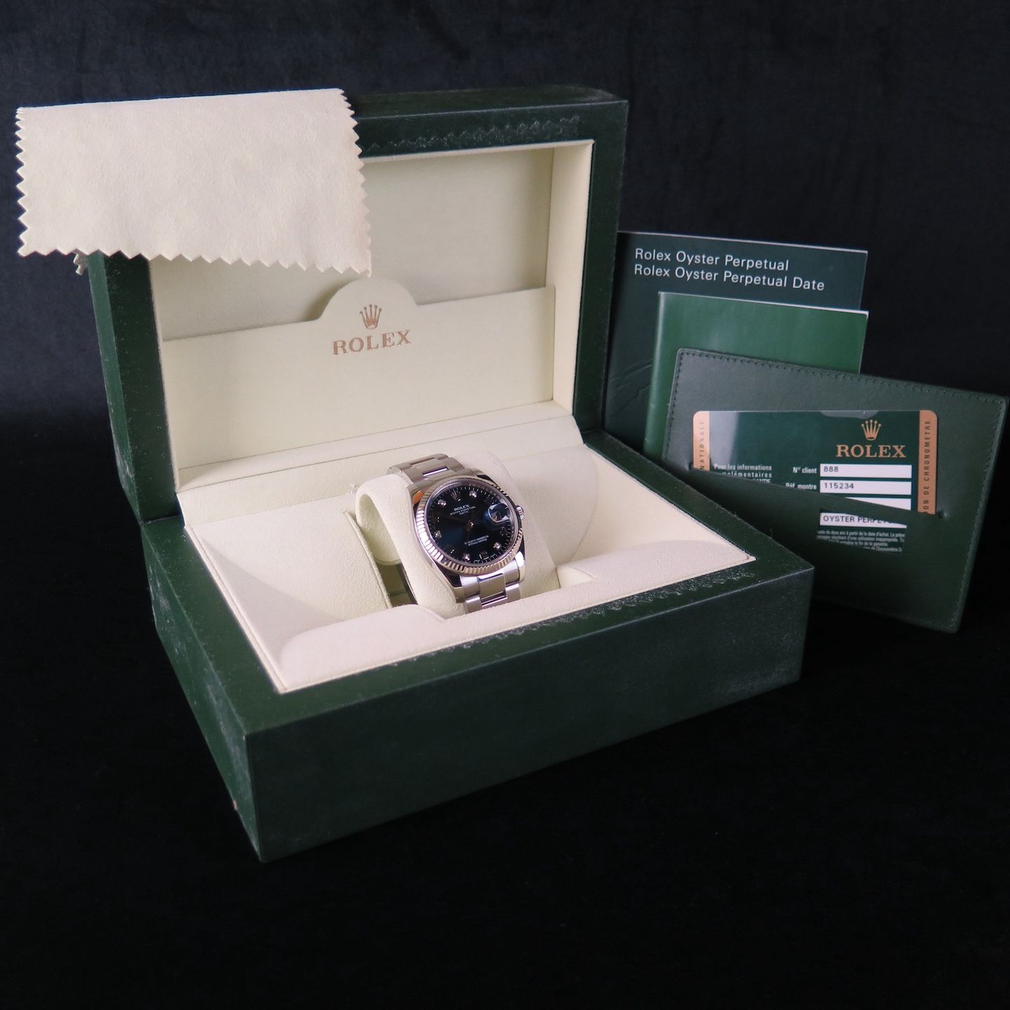 Rolex Oyster Perpetual Date 115234 - (8/8)