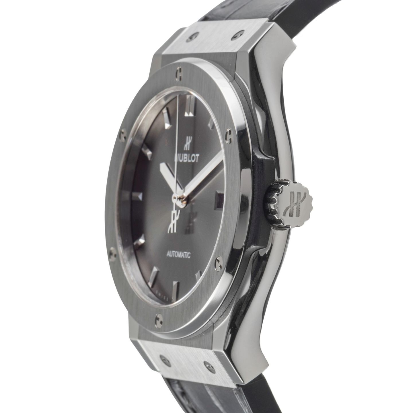 Hublot Classic Fusion Racing Grey 542.NX.7071.LR (Unknown (random serial)) - Grey dial 42 mm Titanium case (6/8)