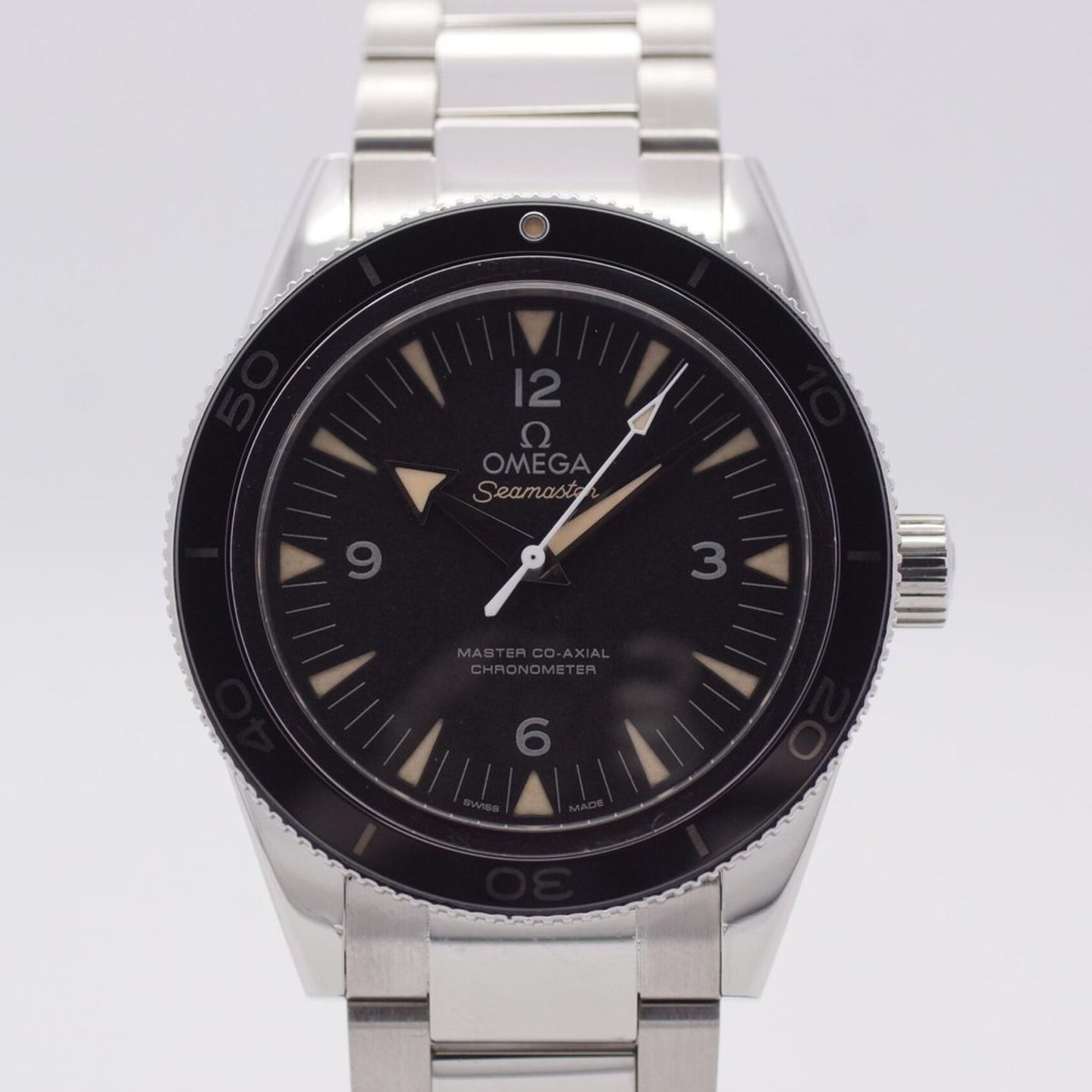 Omega Seamaster 300 233.30.41.21.01.001 (2019) - Black dial 41 mm Steel case (1/8)