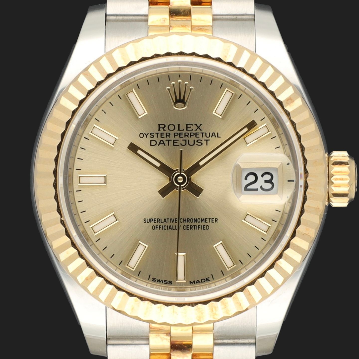 Rolex Lady-Datejust 279173 (2019) - 28 mm Gold/Steel case (2/7)