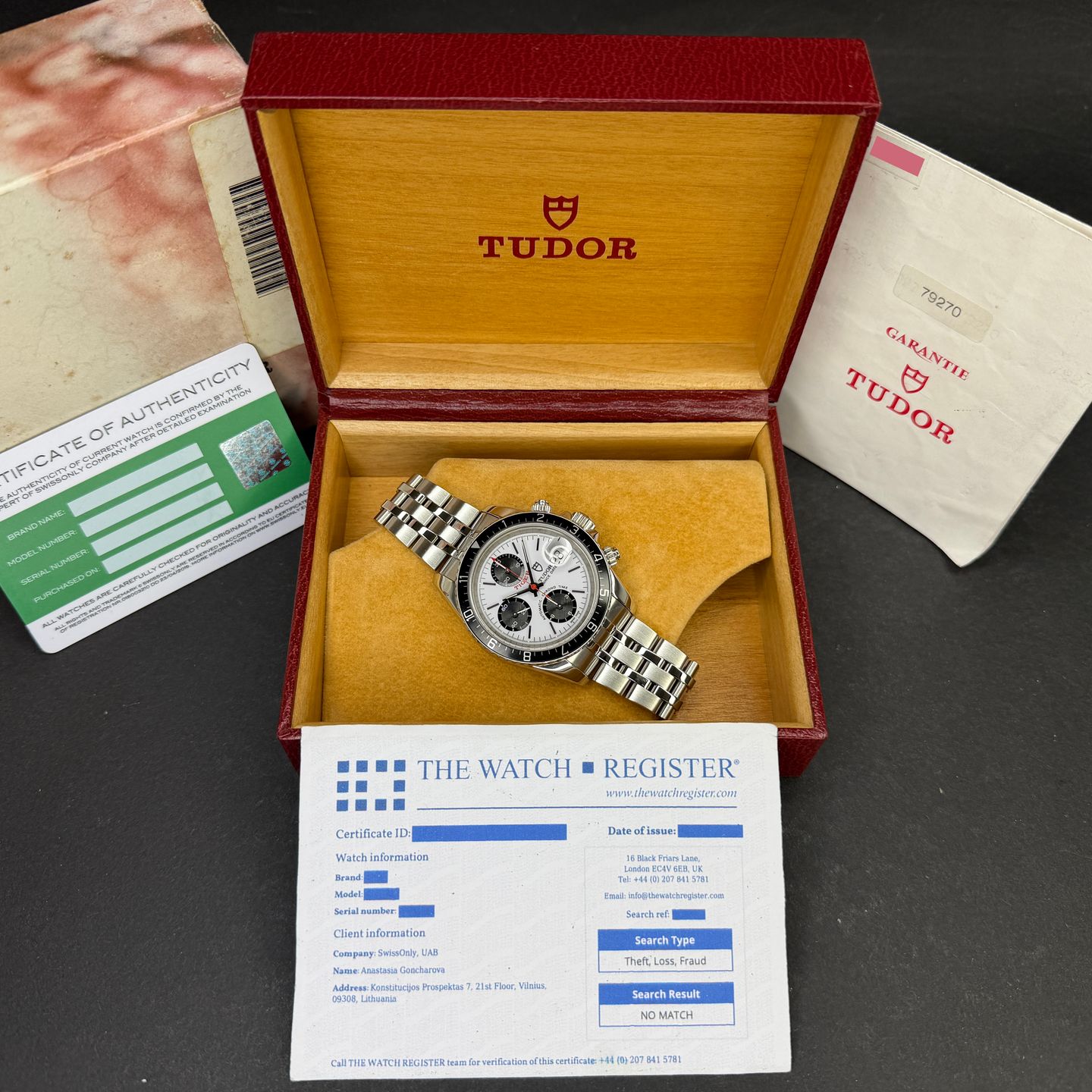Tudor Prince Oysterdate 79270 - (3/8)