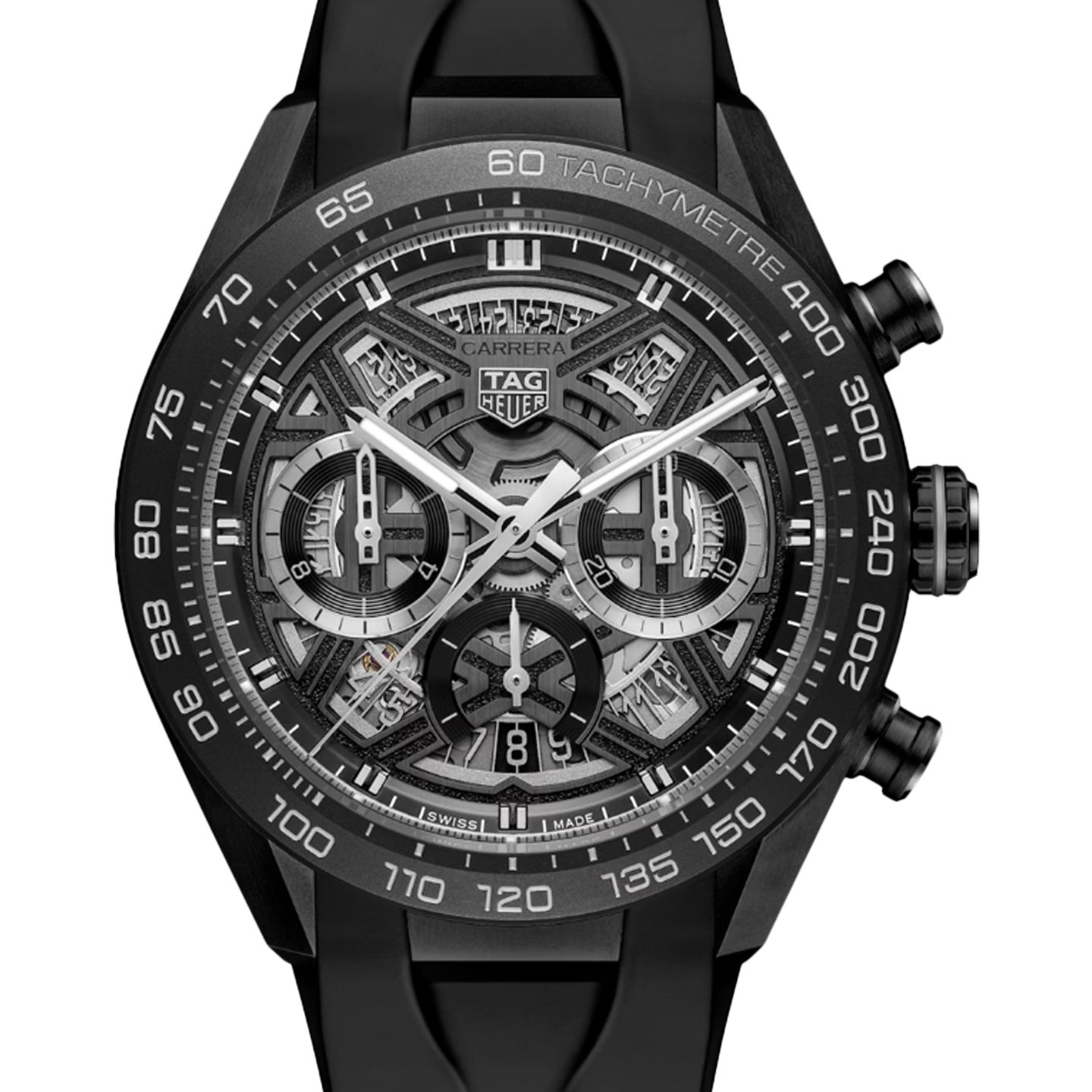 TAG Heuer Carrera CBU2080.FT6272 (2025) - Black dial 44 mm Titanium case (1/1)
