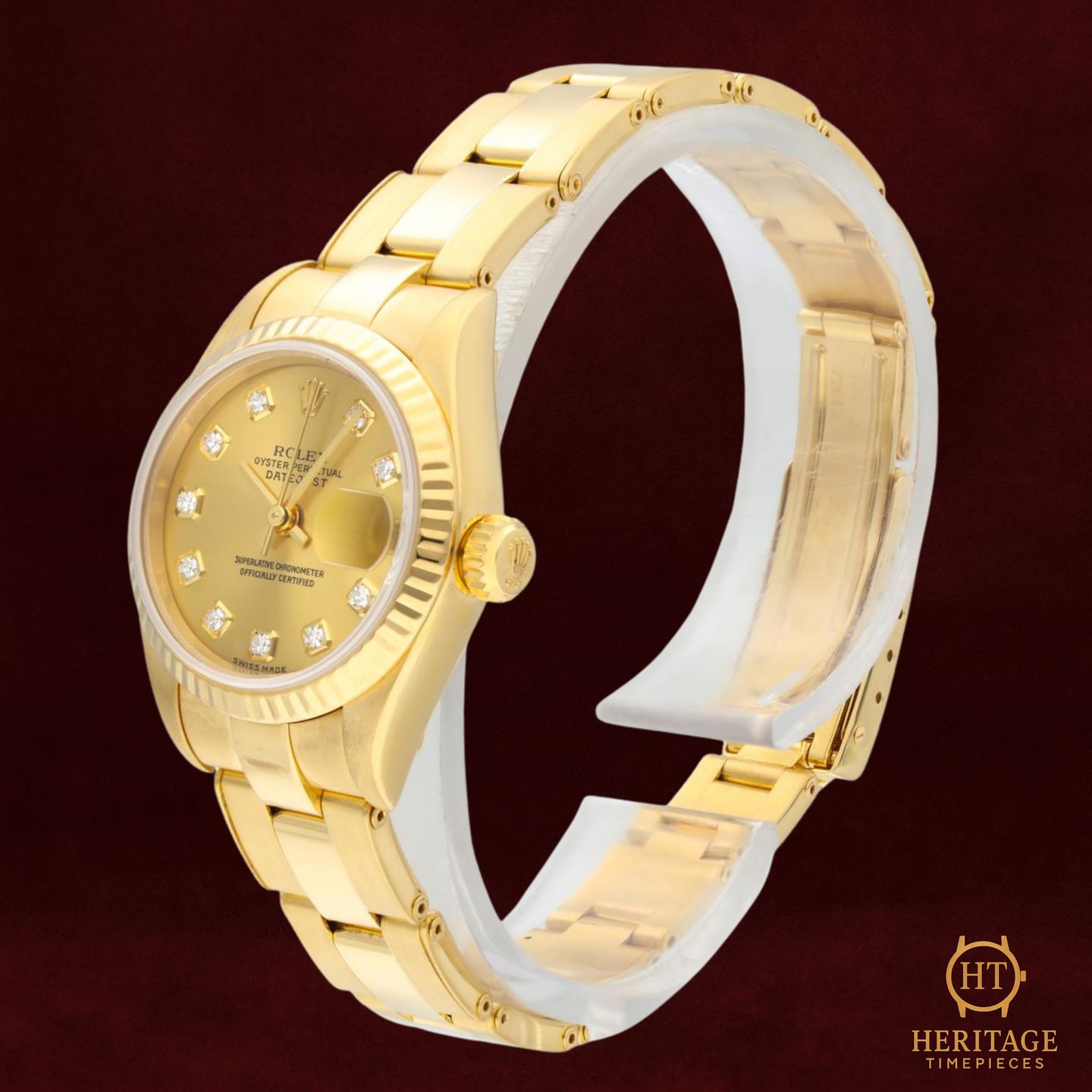 Rolex Lady-Datejust 79178 (Unknown (random serial)) - 26 mm Yellow Gold case (5/8)