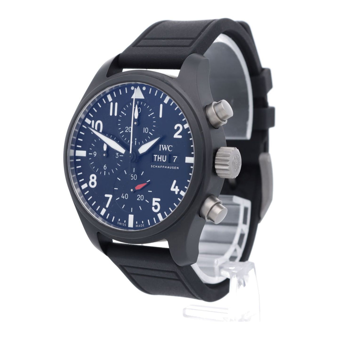 IWC Pilot Chronograph Top Gun IW389401 (2025) - Zwart wijzerplaat 42mm Keramiek (2/5)