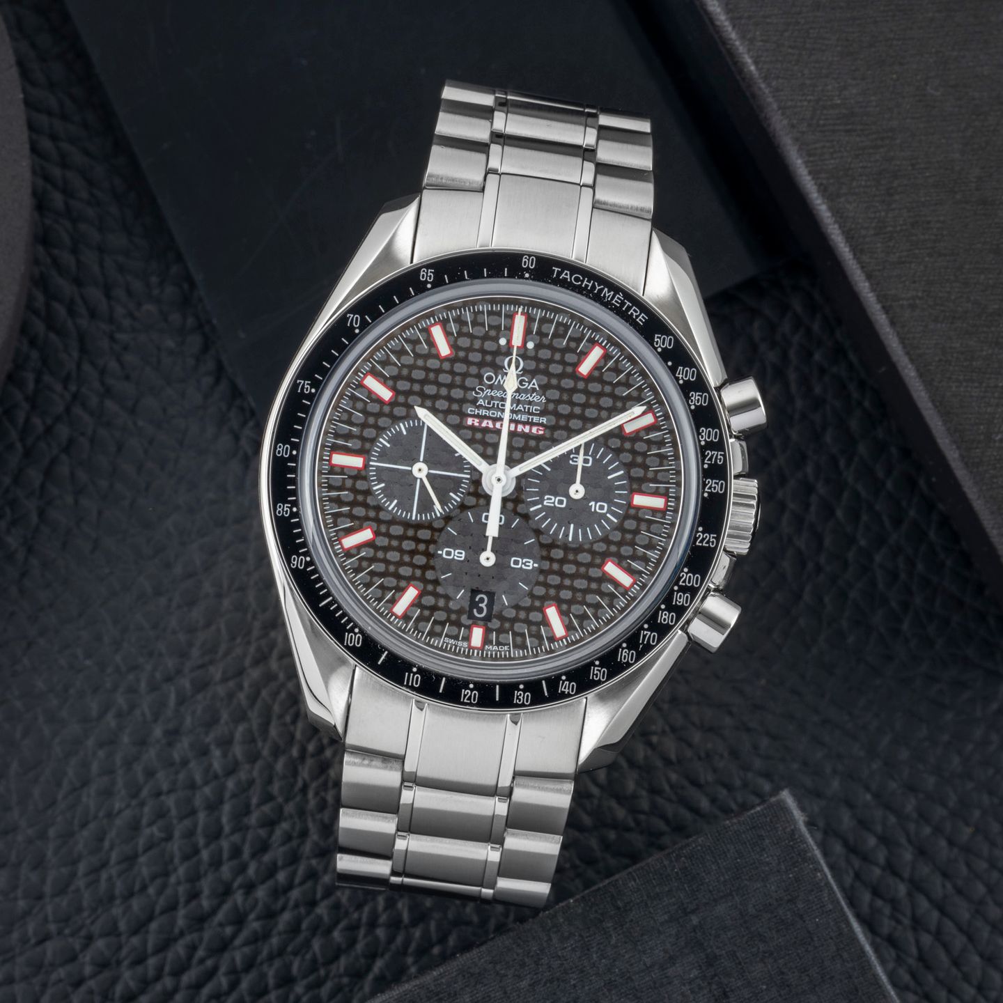 Omega Speedmaster 3552.59.00 (Unknown (random serial)) - Black dial 42 mm Steel case (1/8)